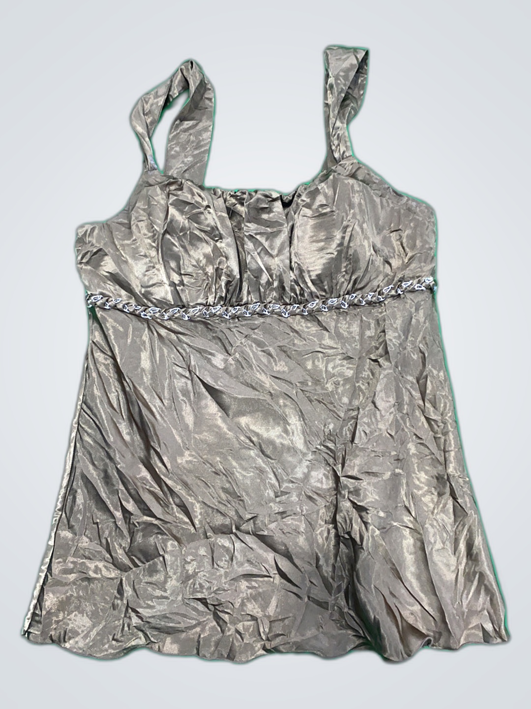 IZ by California Camiseta de satén adornada