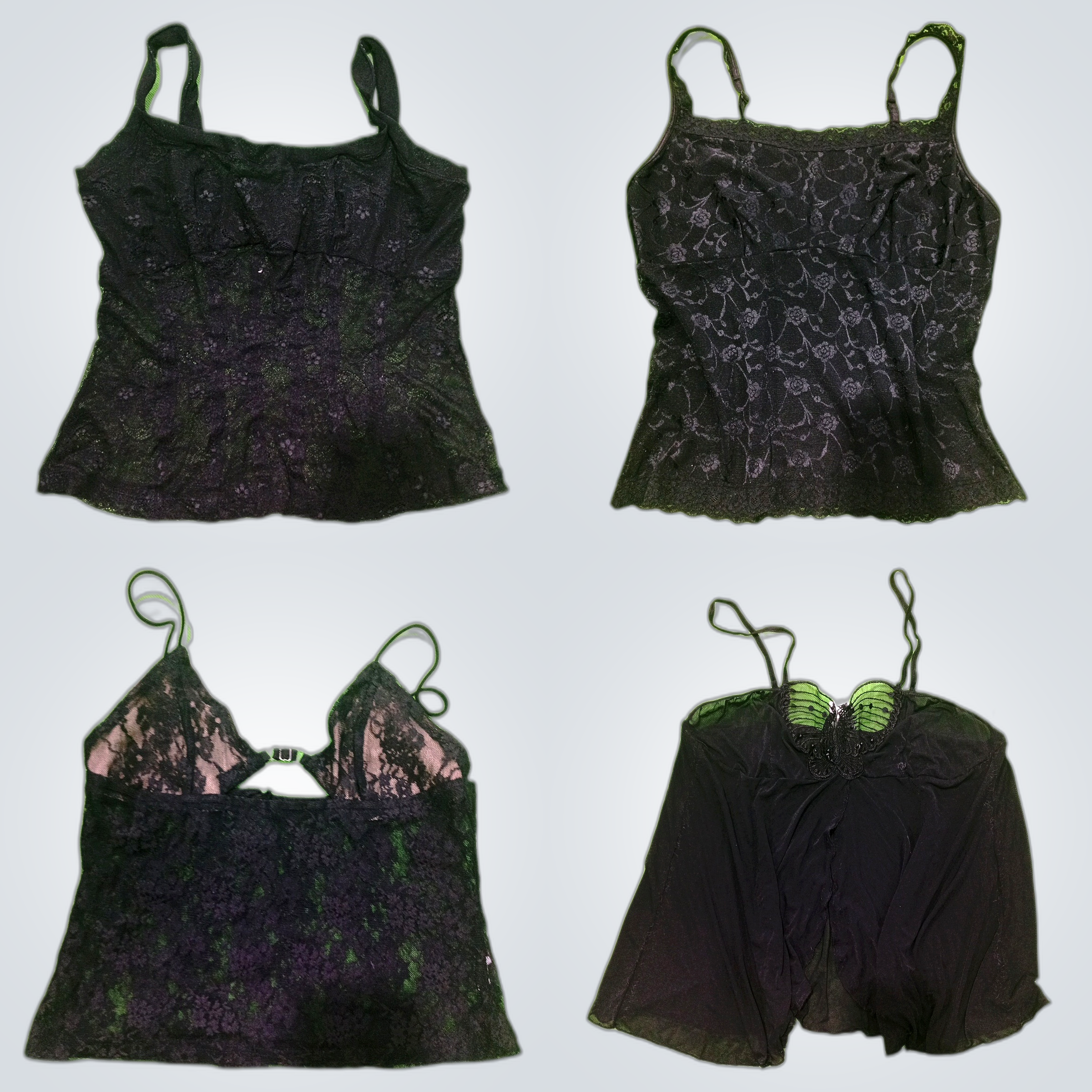 Y2K Spitzenbesatz Camisole