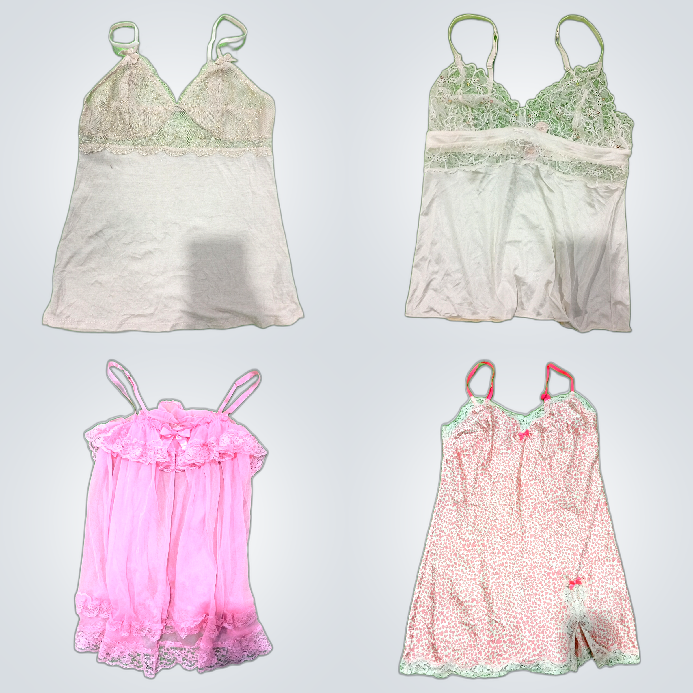 Victoria's Secret Y2K Lace Trim Camisoles