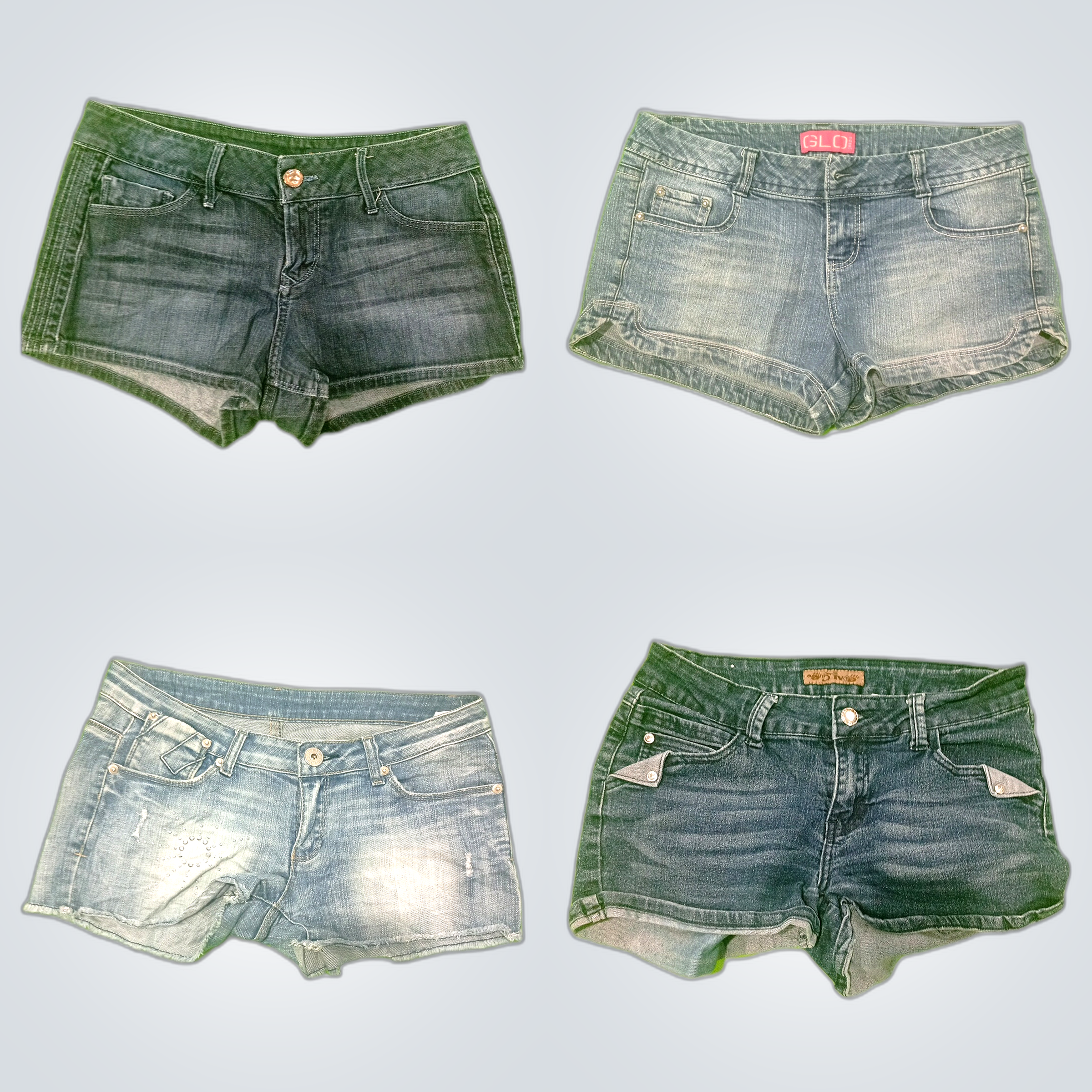 Y2K Jean Shorts Bundle