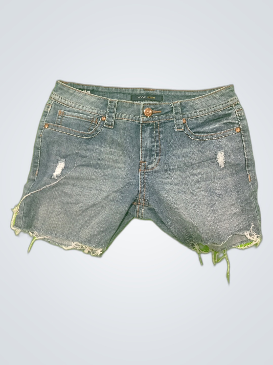 Guess Distressed Denim Shorts