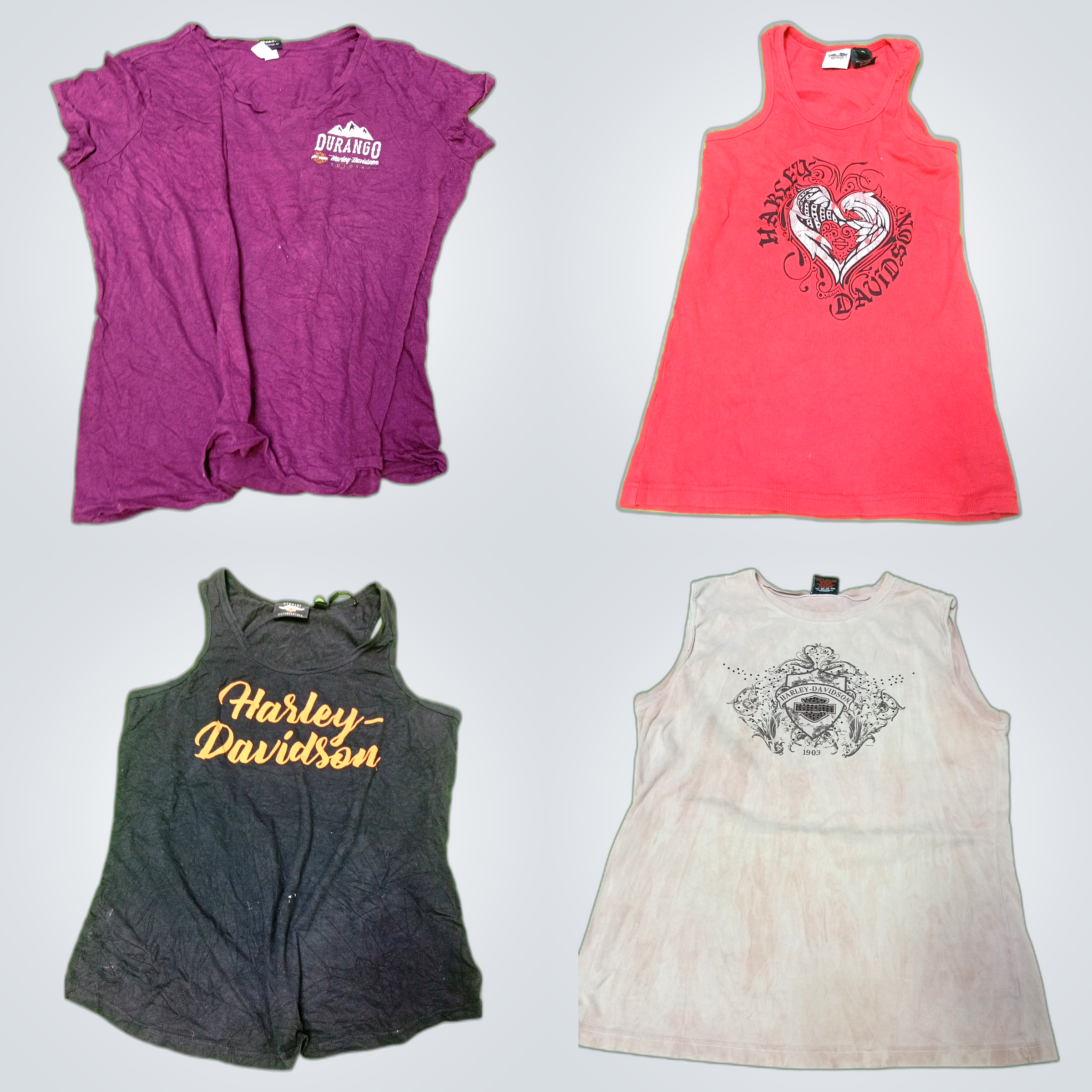 harley-davidson graphic tank