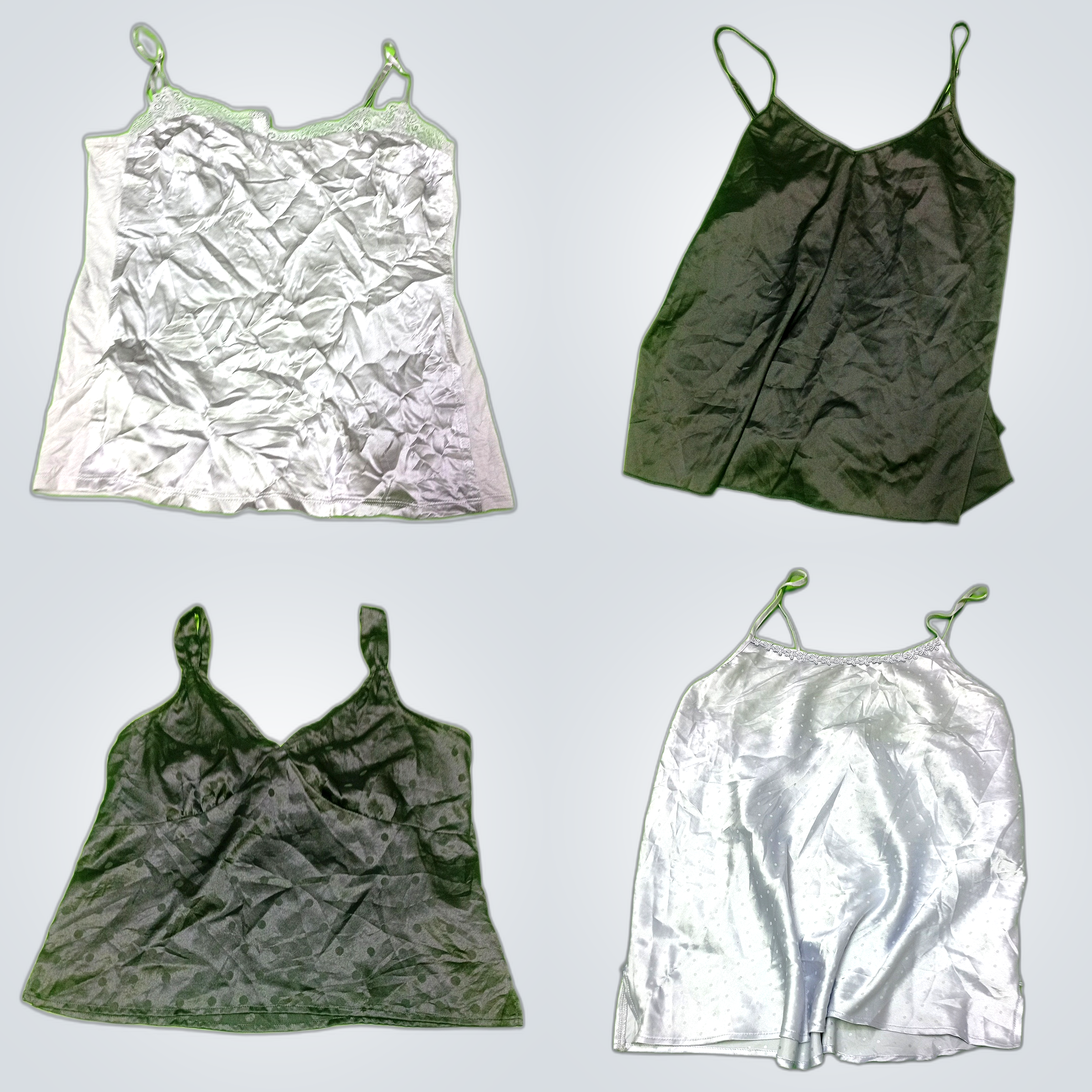 Y2K Satin Camisoles Bundle