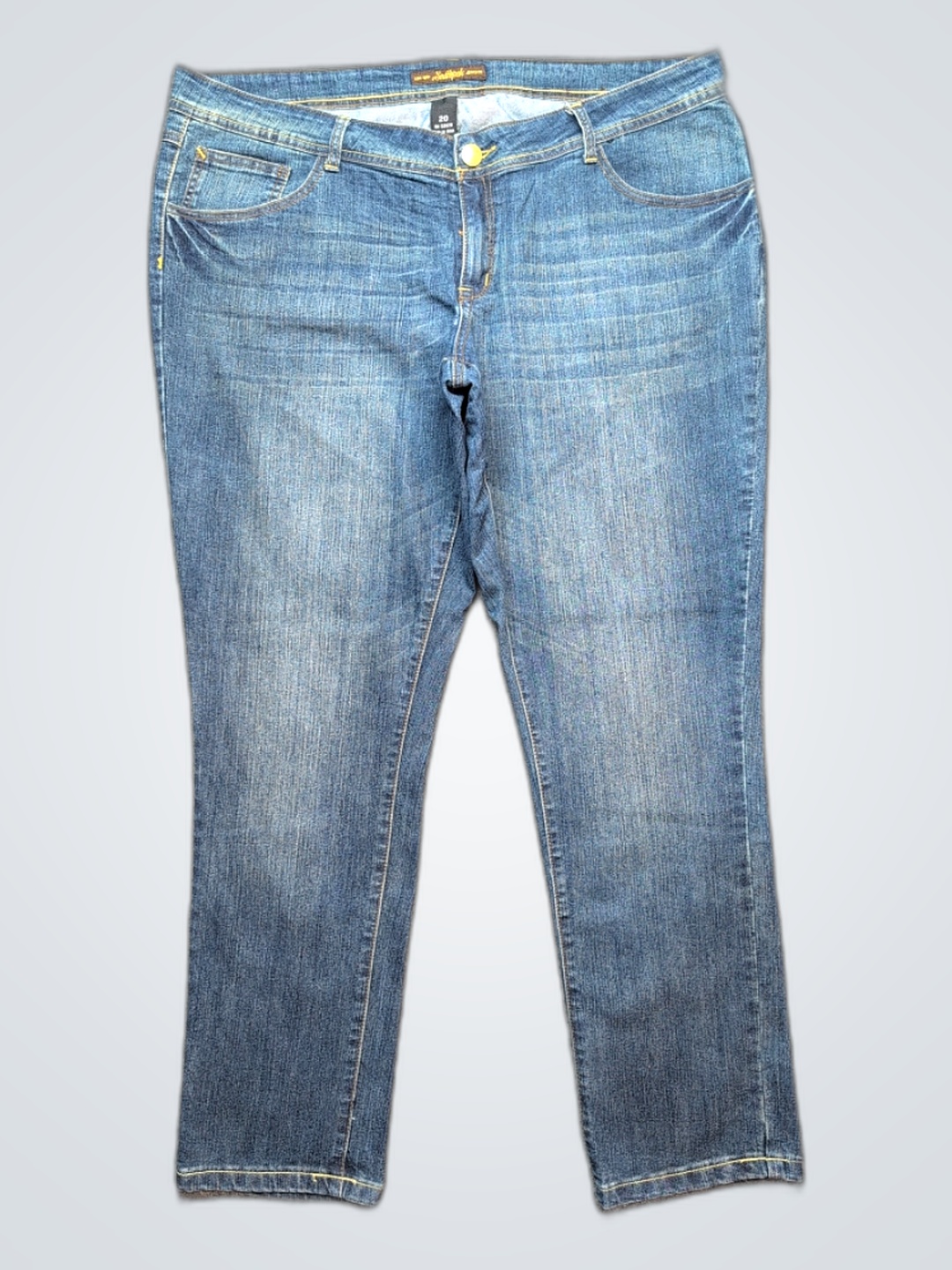 Jeans rectos azules Seven For All Mankind