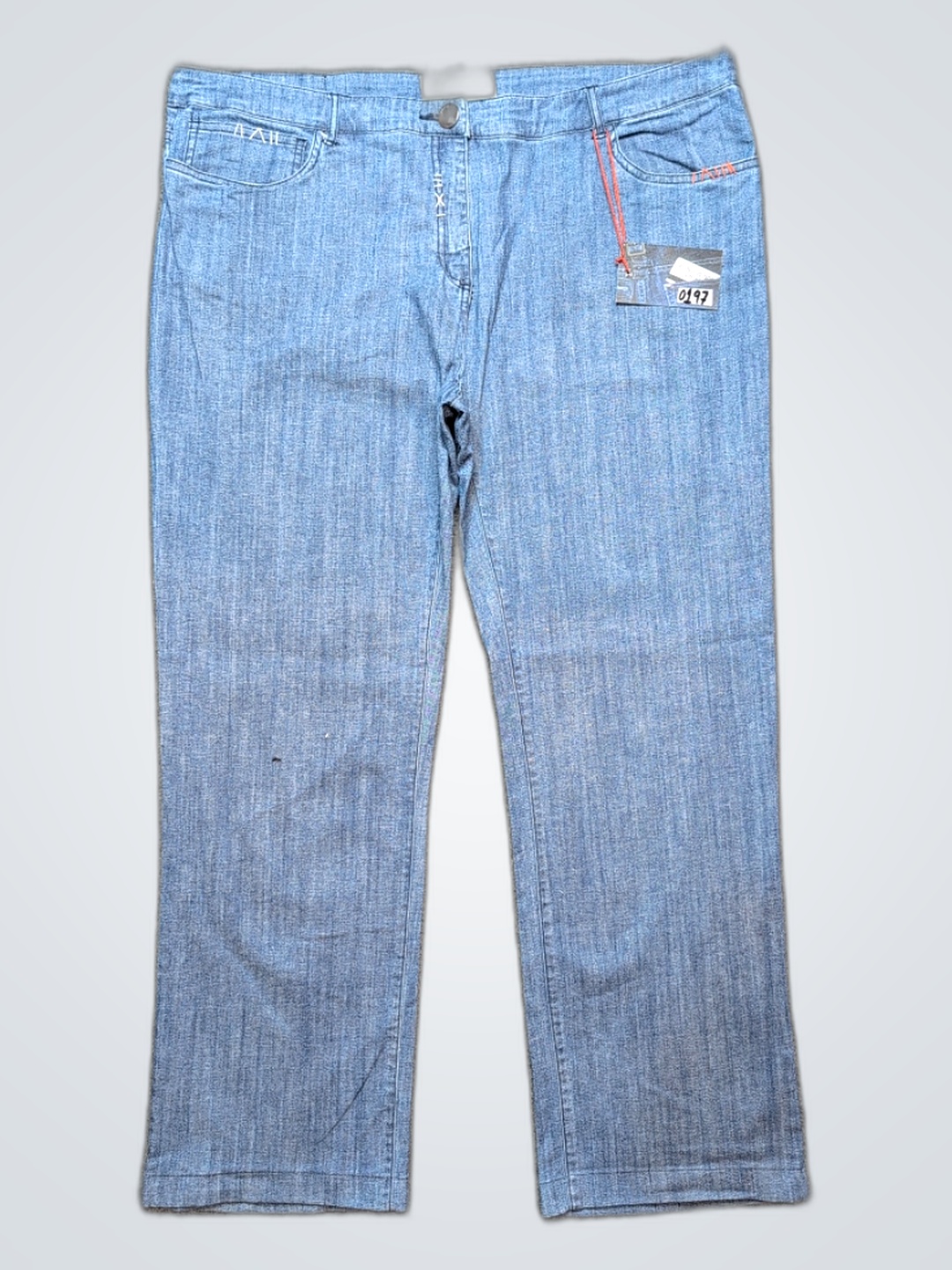 Jeans de pierna recta Anna Sui Sport