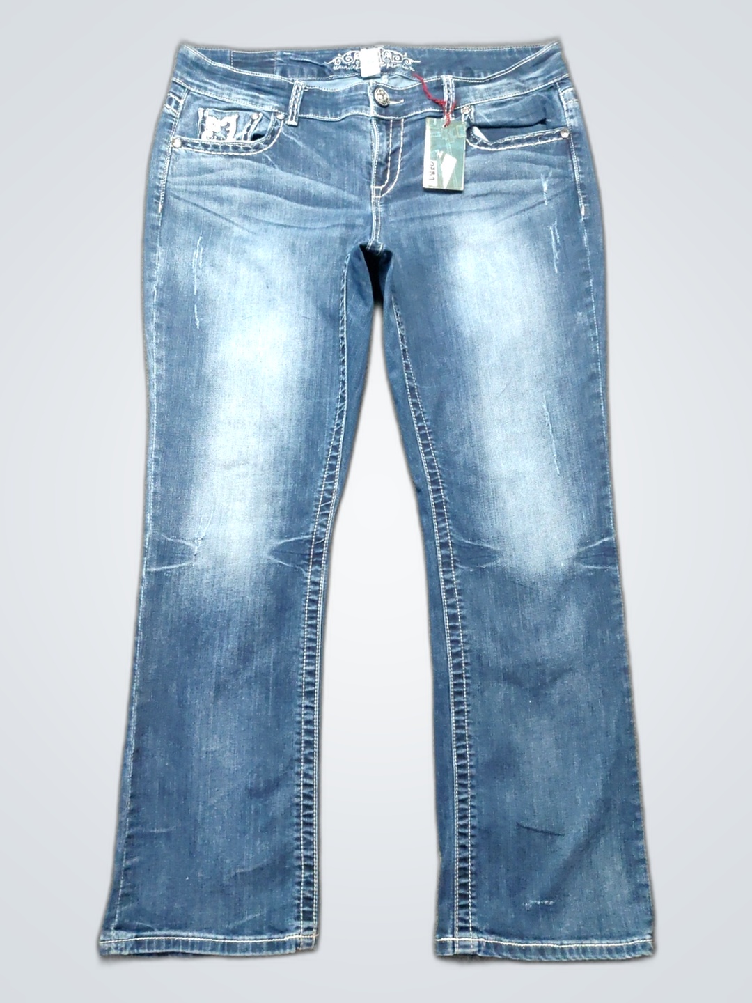Miss Me Premium Straight Leg Jeans