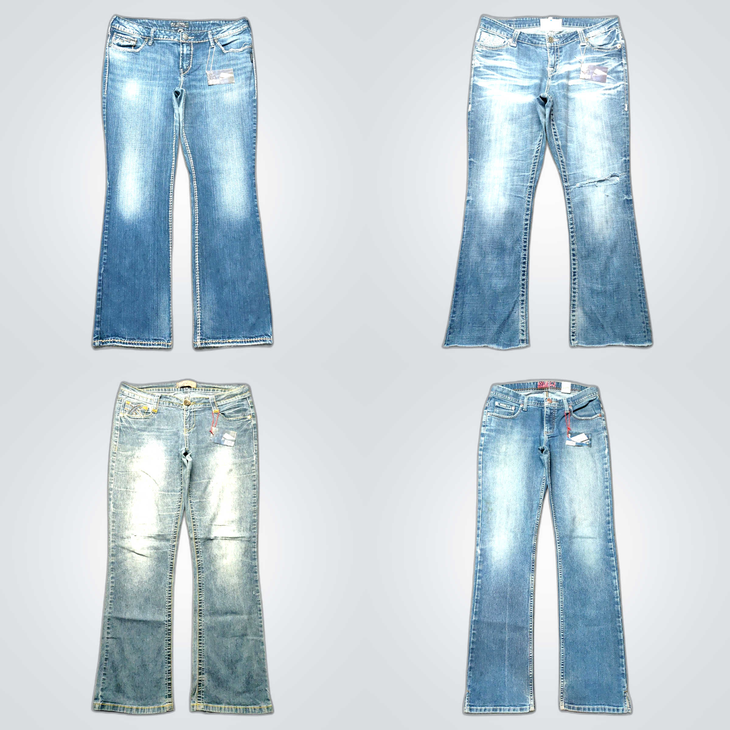 Y2K Flare Bootcut Jeans