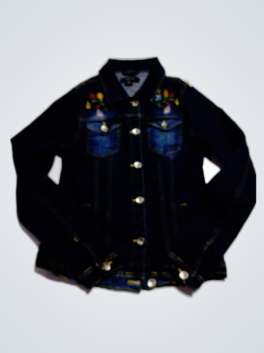 paper tee denim jacket