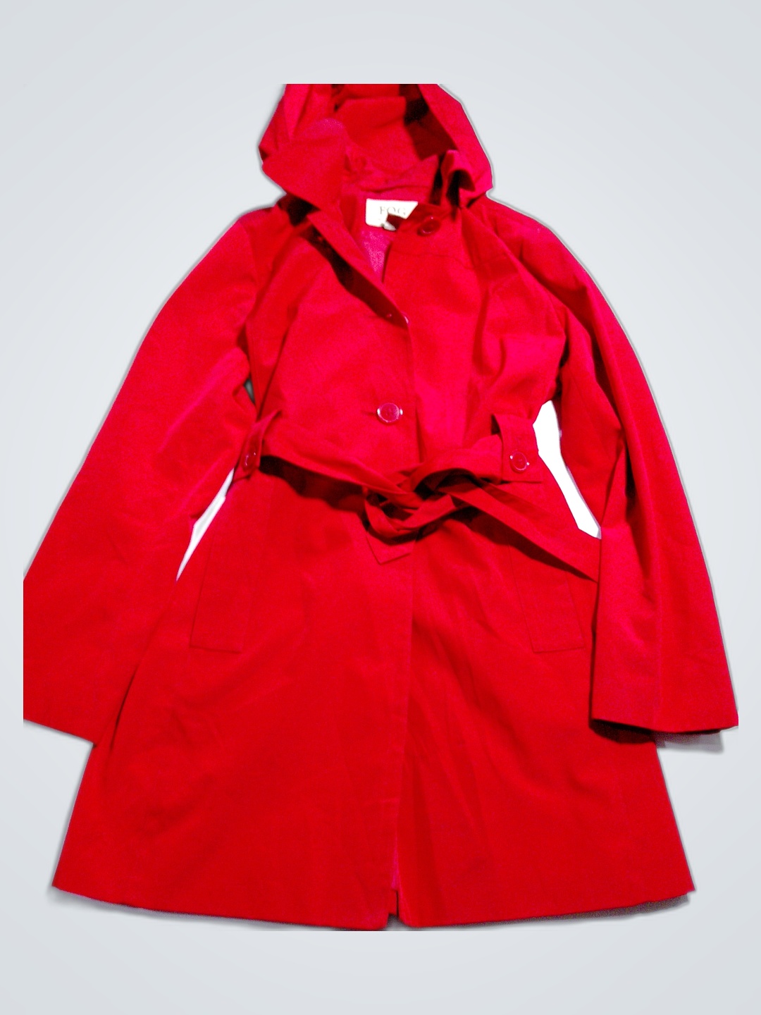 Manteau de trench rouge London Fog