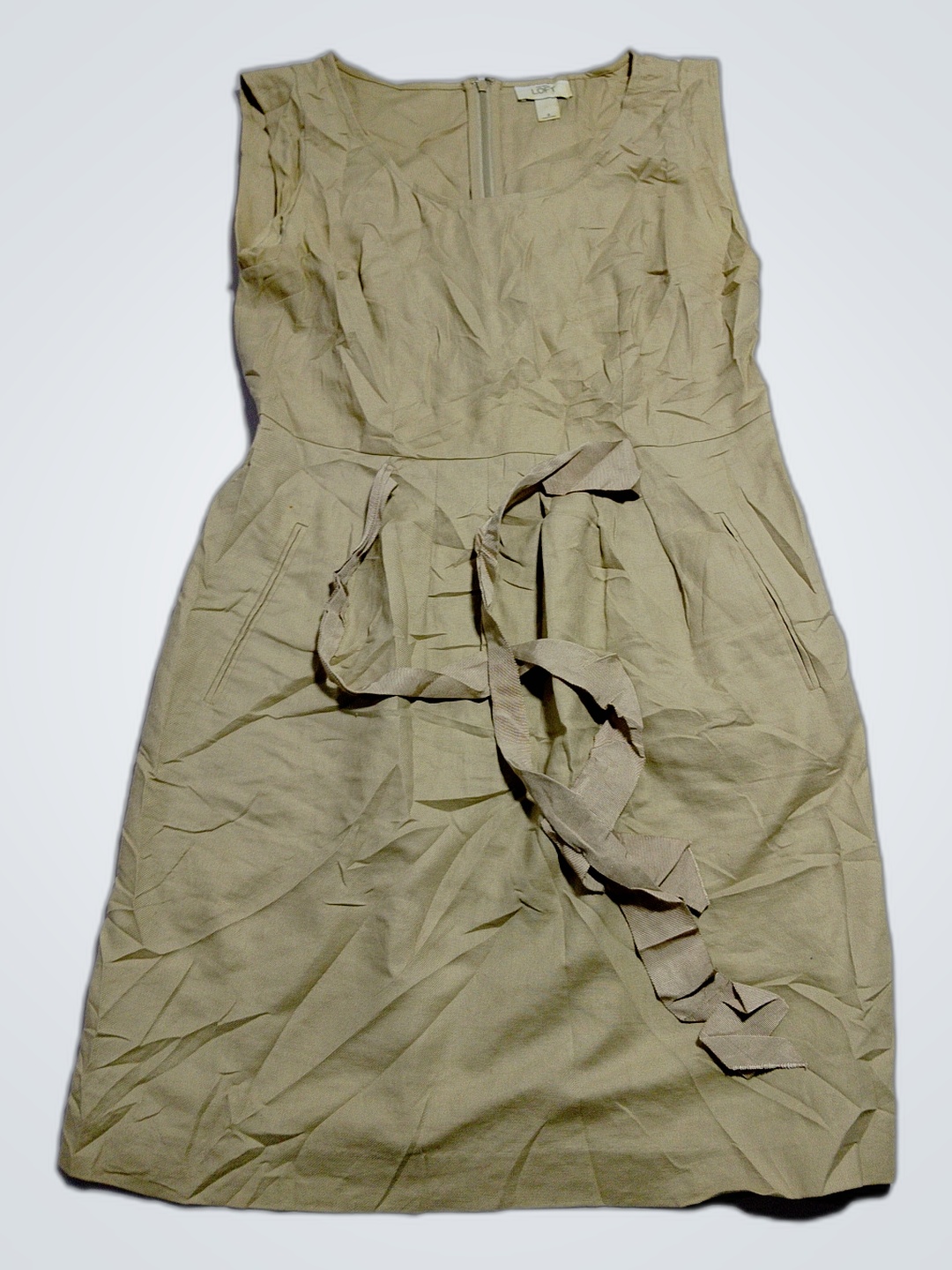 Robe beige Ann Taylor LOFT