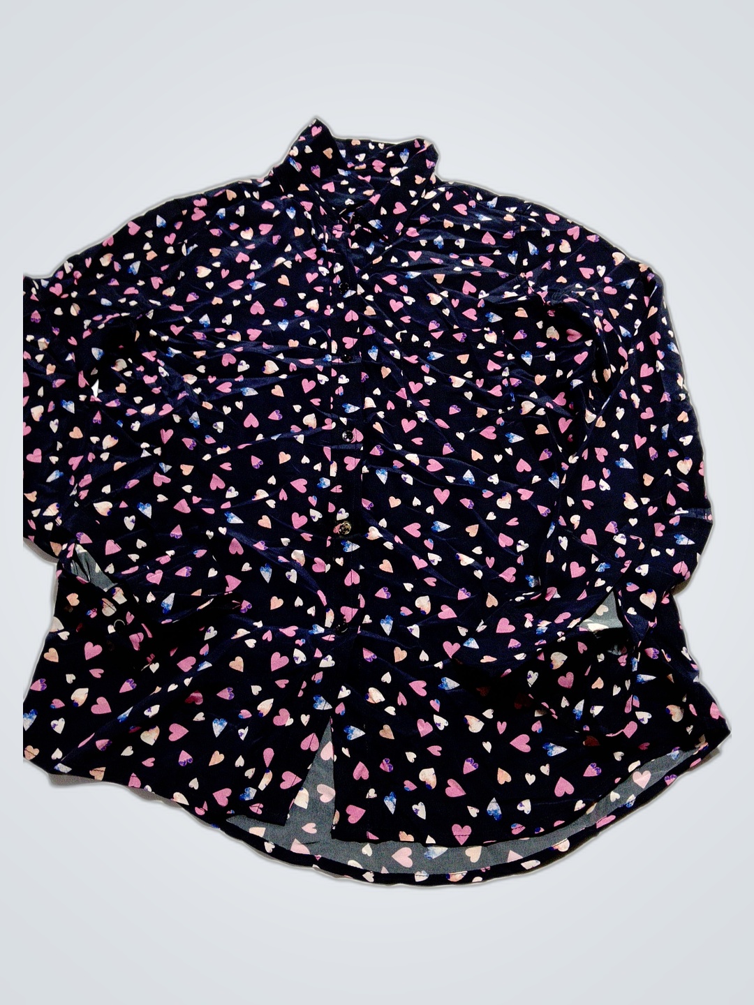 Heart Pattern Blouse