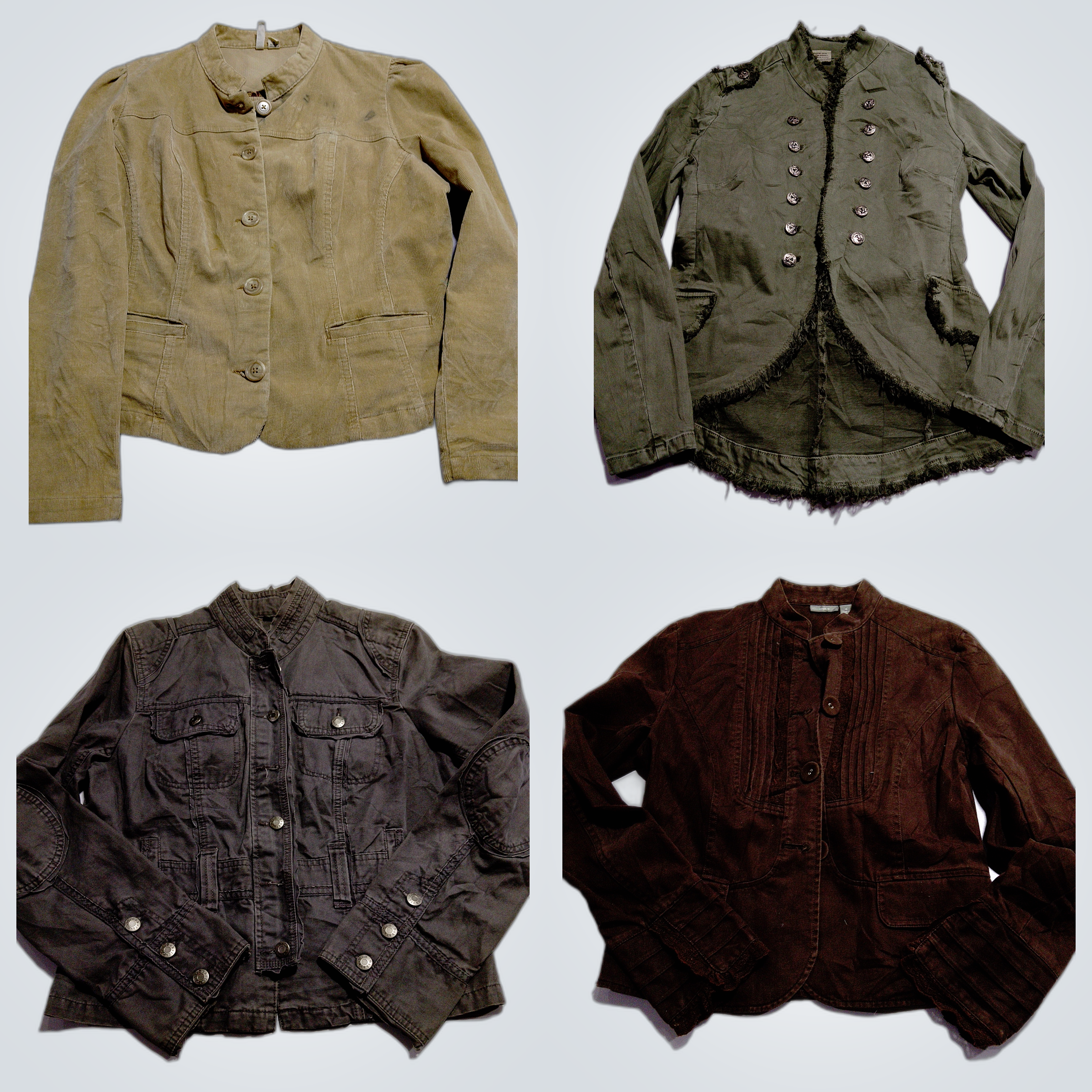 St Johns Bay & Talbots Jacket Bundle - Corduroy De..