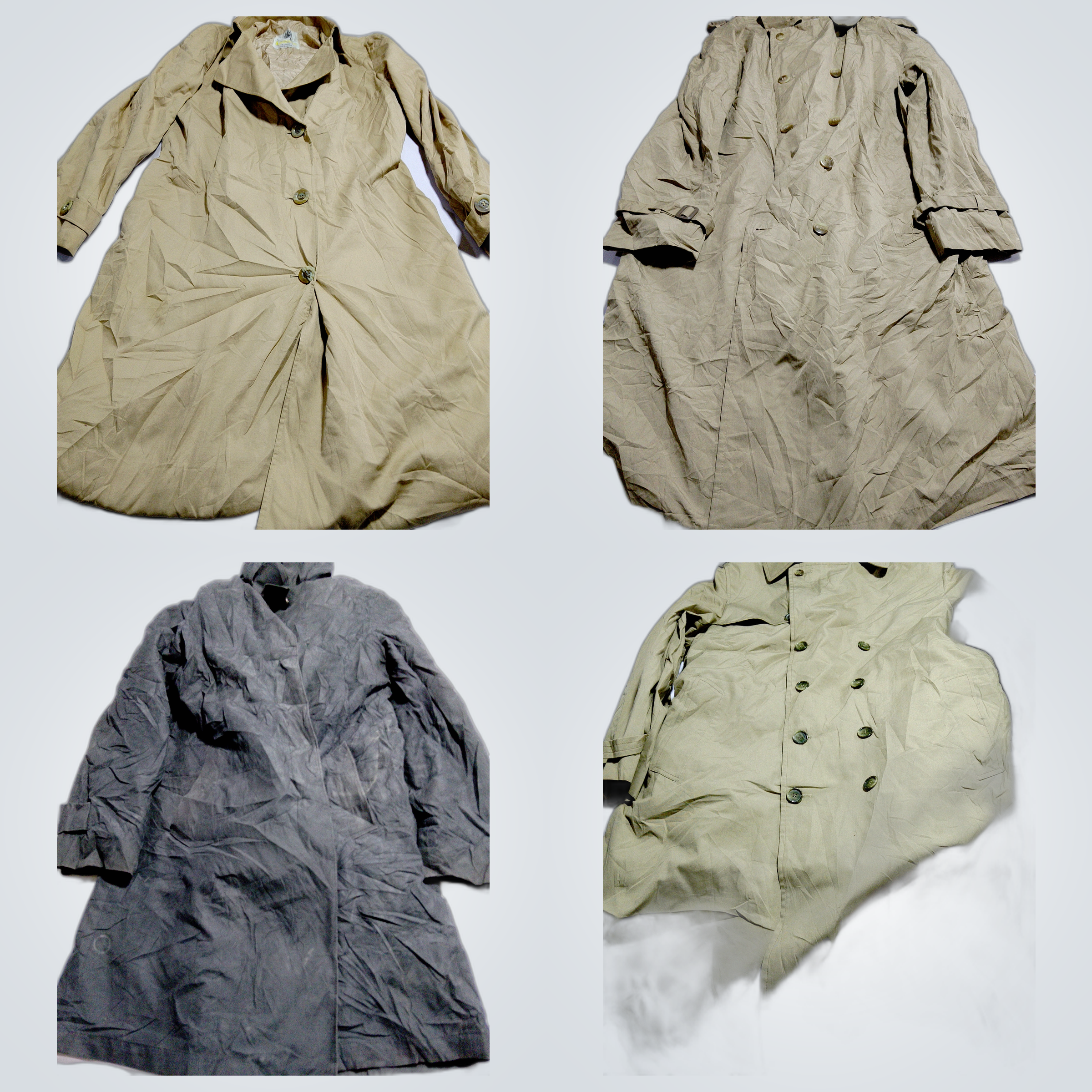 Paquete de Abrigos Trench: Aquascutum, London Fog,..