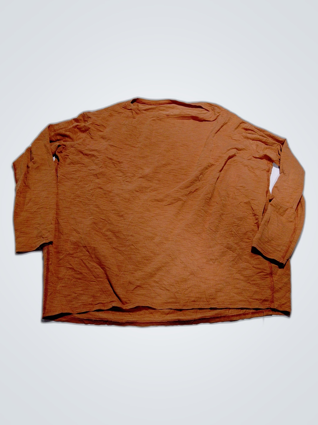 Orange Long-Sleeve Shirt