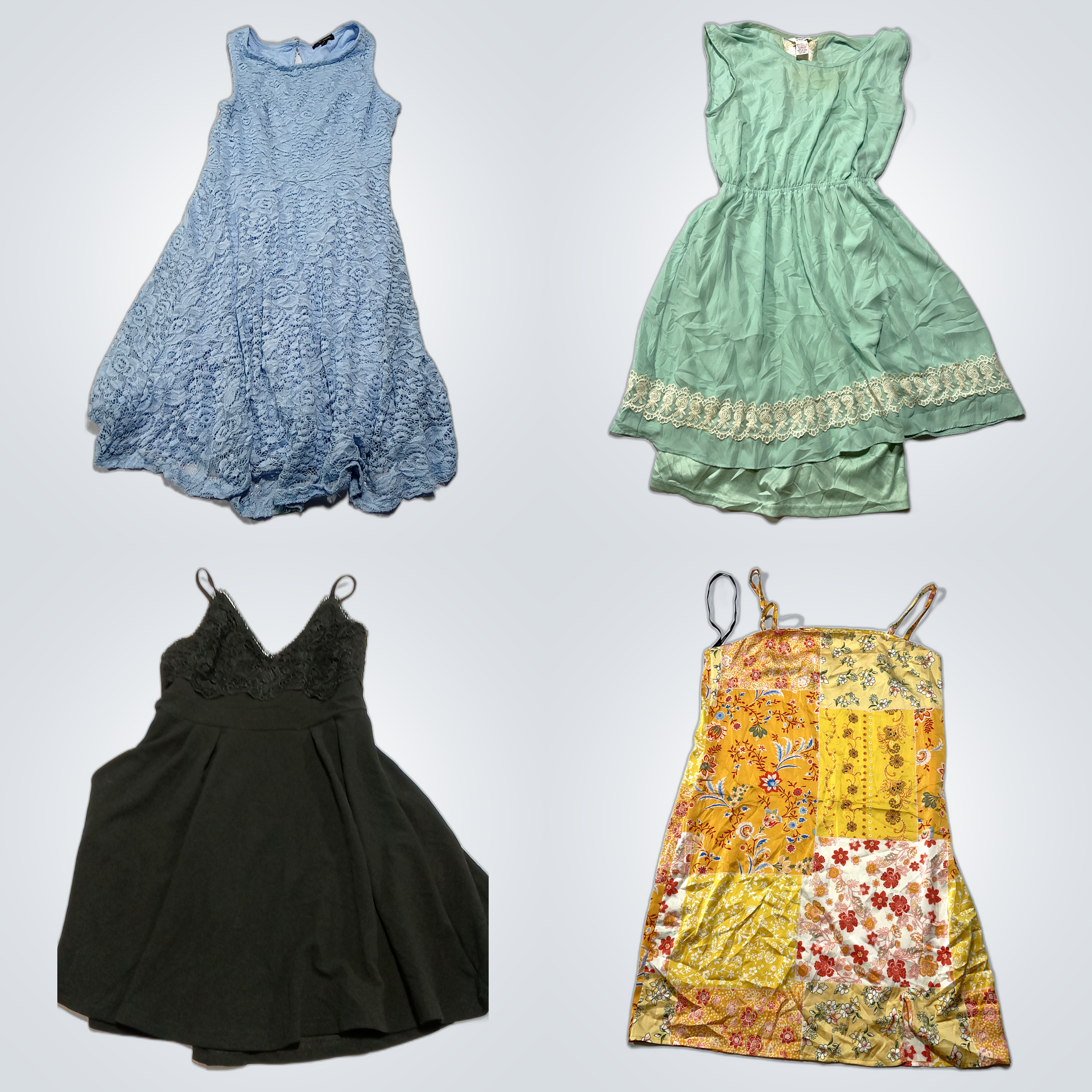 Lace & Floral Dress Bundle - City Triangles, Candi..