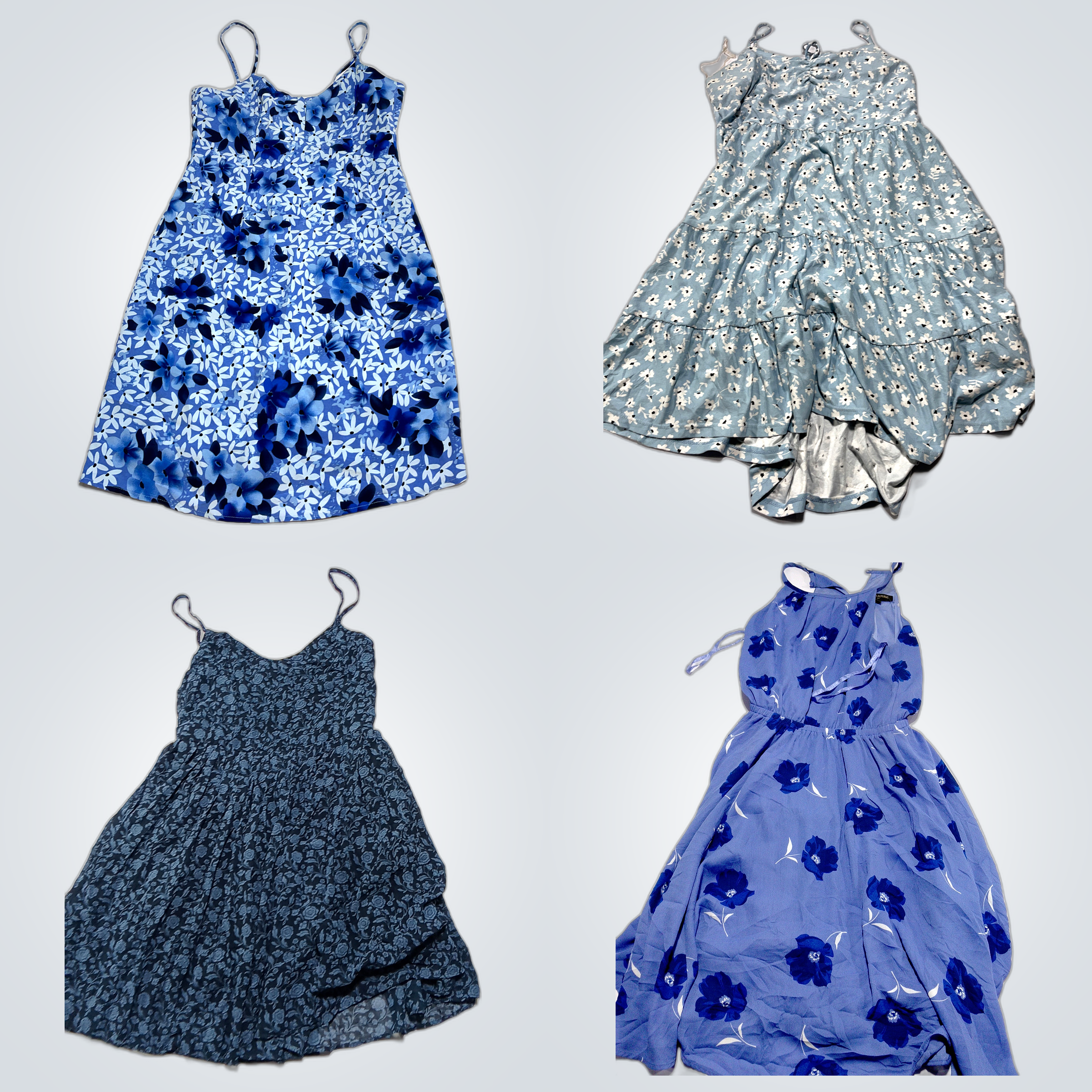 フローラルドレスバンドル：ROMWE、Hollister、SHEINなどのミニ＆ミディドレス