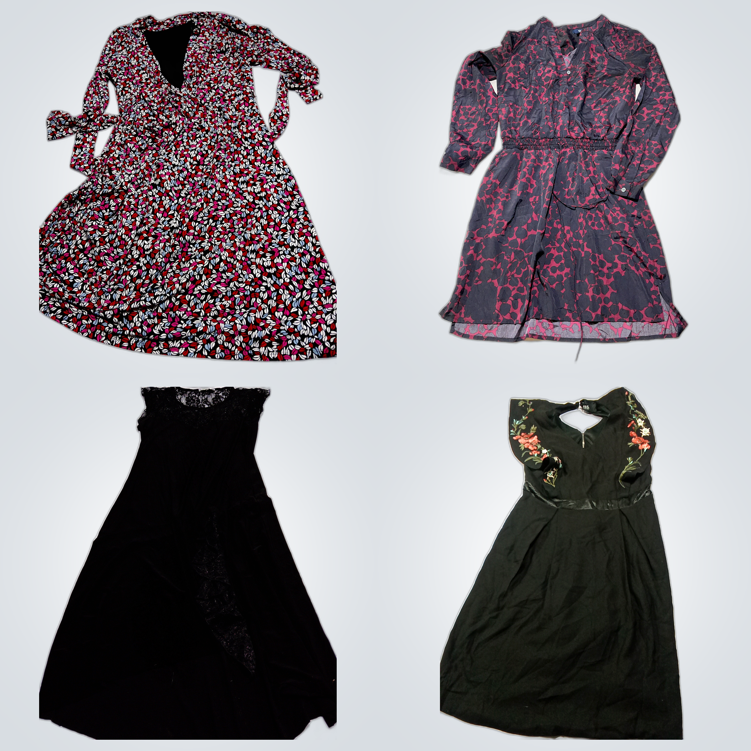 デザイナードレスバンドル - Liz Claiborne、Gap、LOFTなど - 10点の女性ファ..