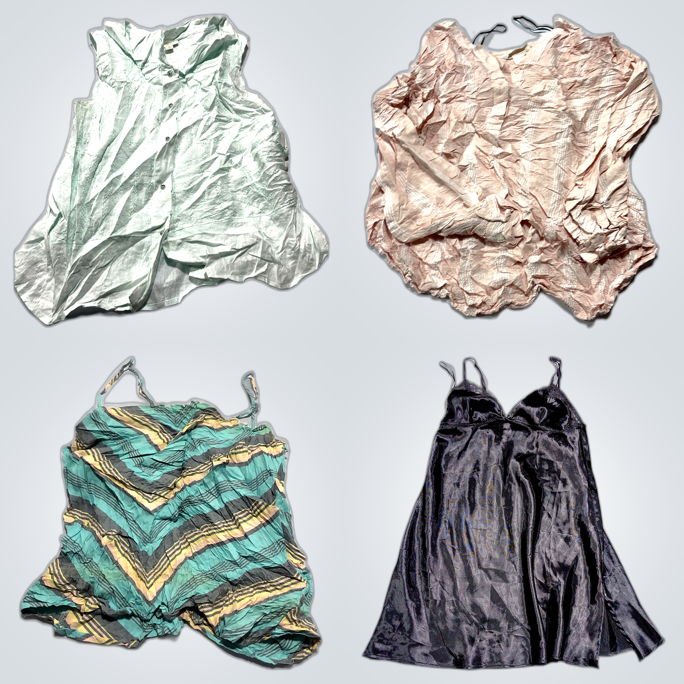 Designer Bundle: 10 Teile Damenoberteile & -kleide..