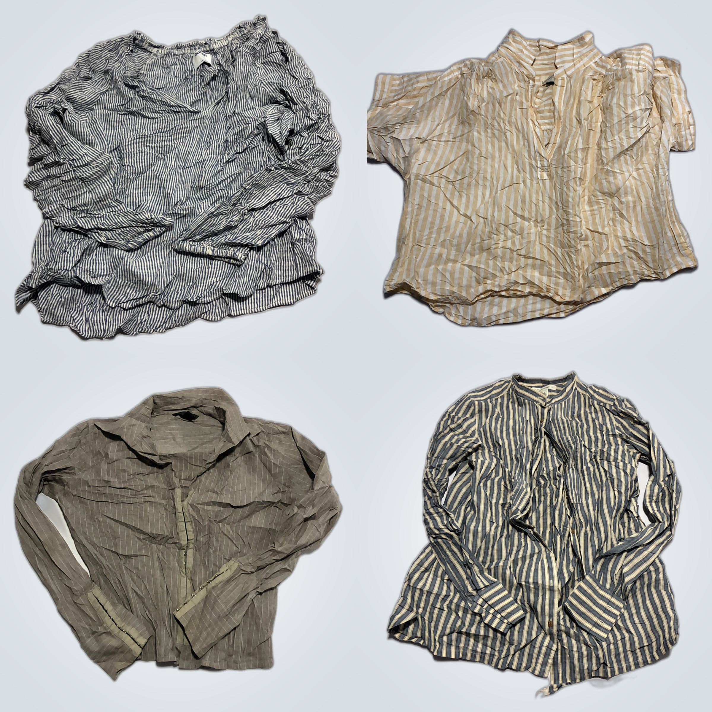 Striped Shirt Bundle - 10 Pc Mix of Old Navy, Gap,..