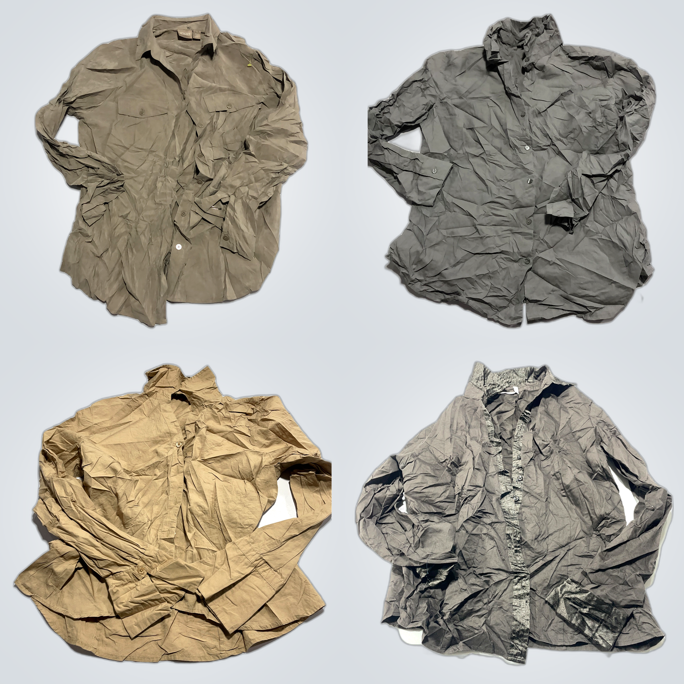 Pacchetto di camicia e giacca leggermente usati - ..