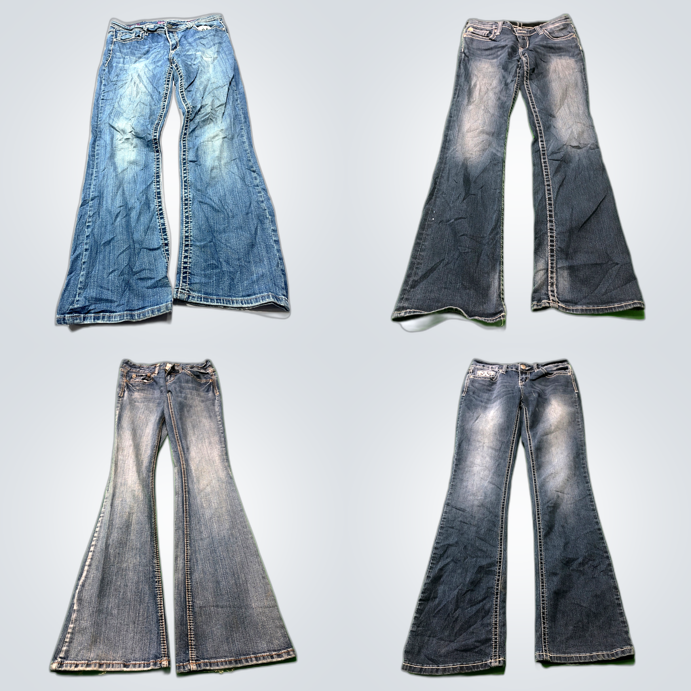 Y2K Fashion Jeans Bundle
