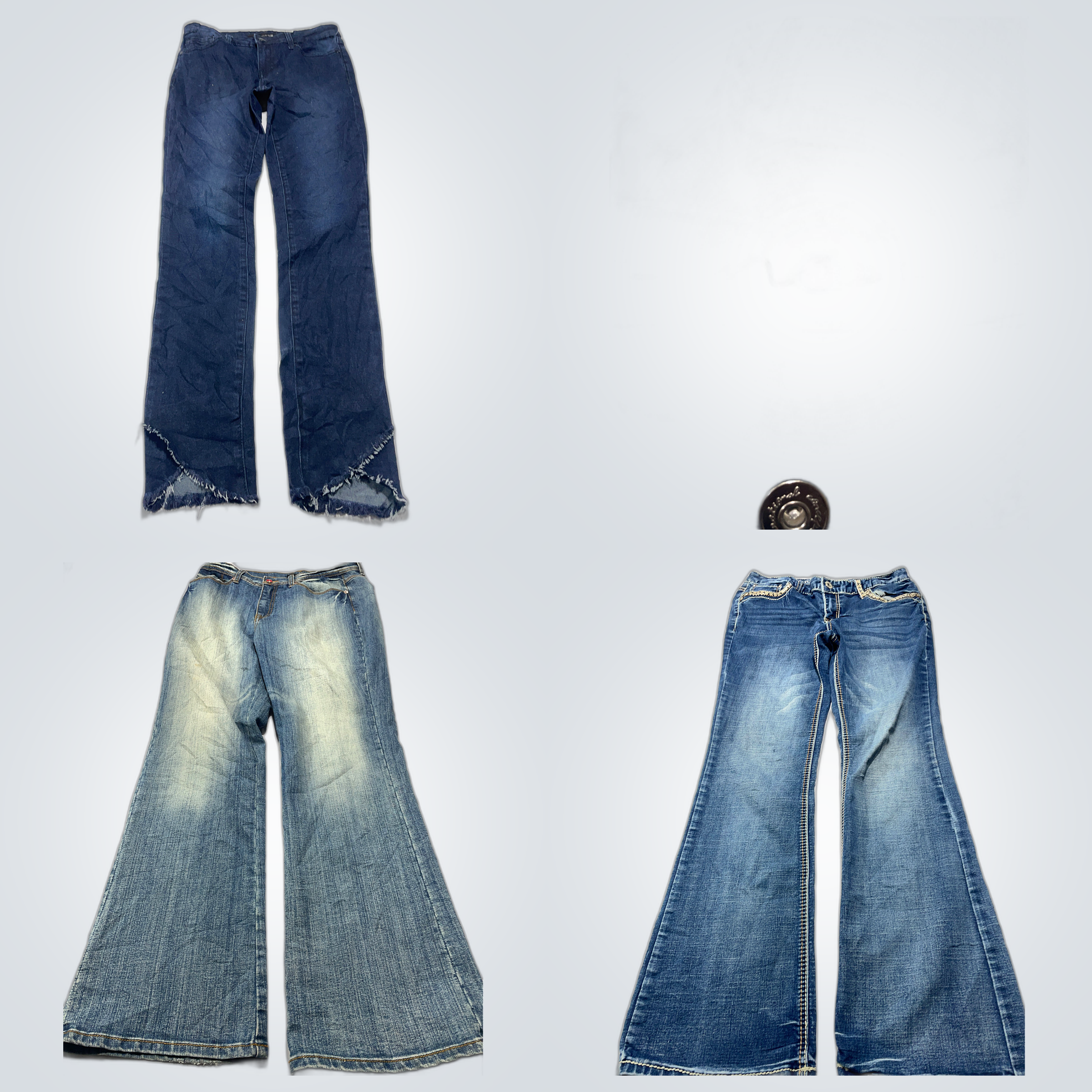 Conjunto de Jeans de Denim Usados Levemente: Joe's..