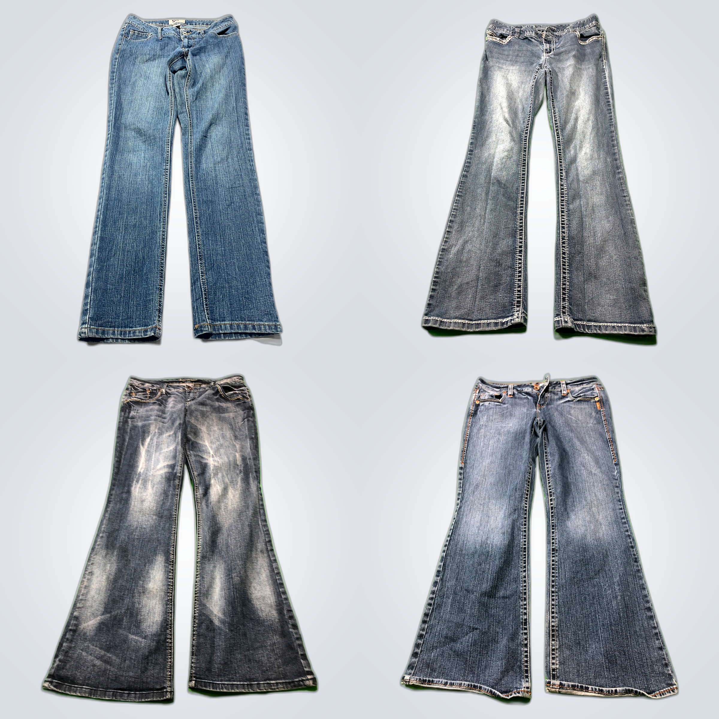 Y2K Flare Bootcut Jeans