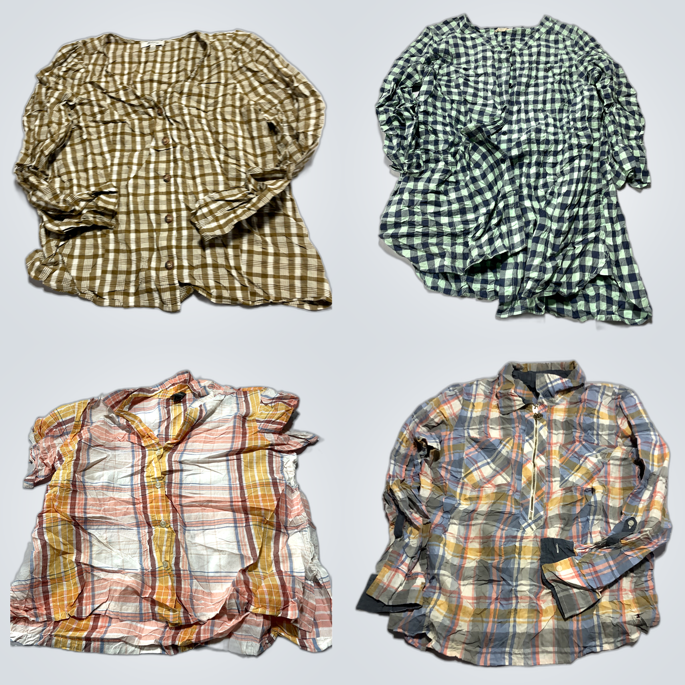Plaid Flannel Bundle: Madewell, J.Crew, Tommy Hilf..