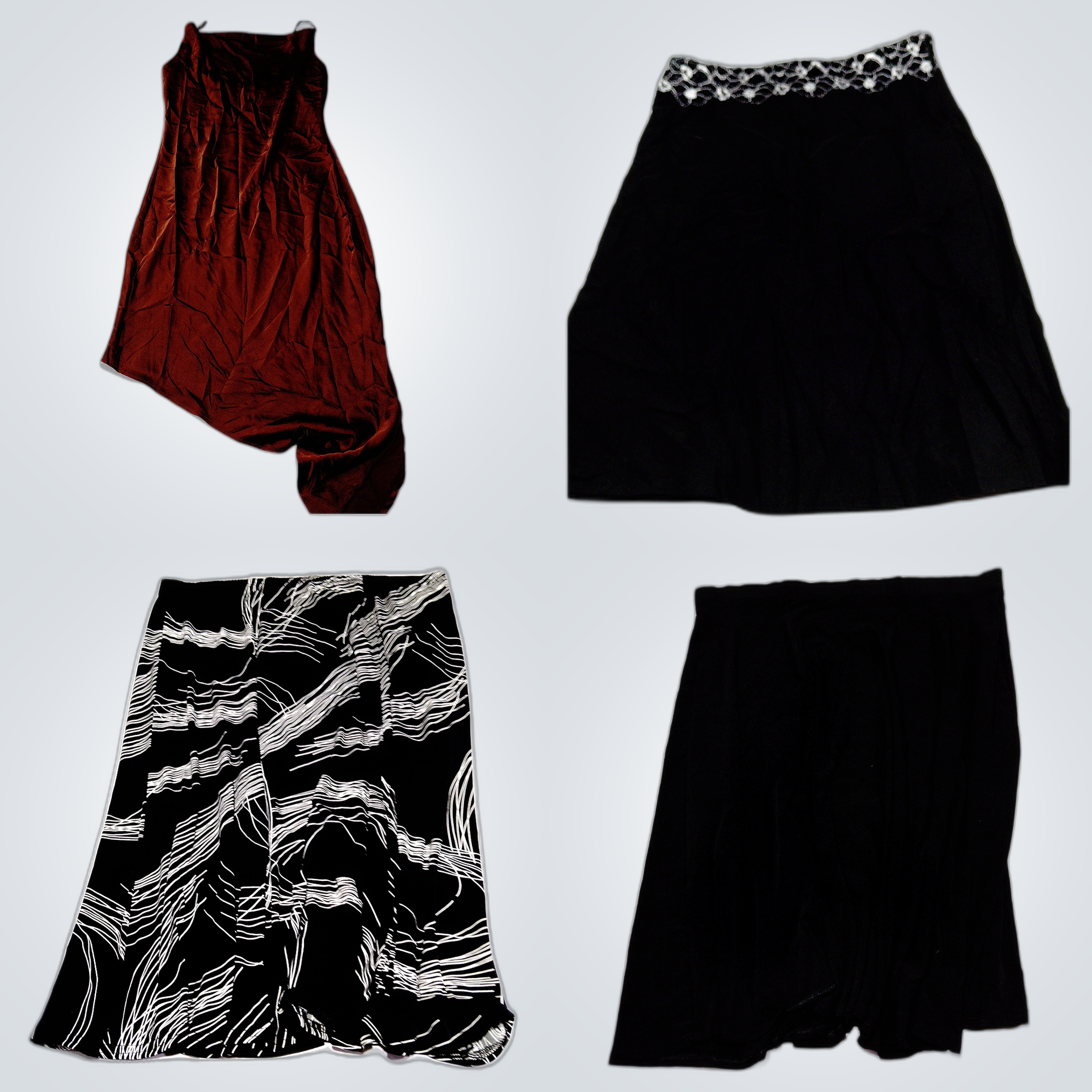 Sanft gebrauchte Rock- und Kleider-Bündel - Merona..