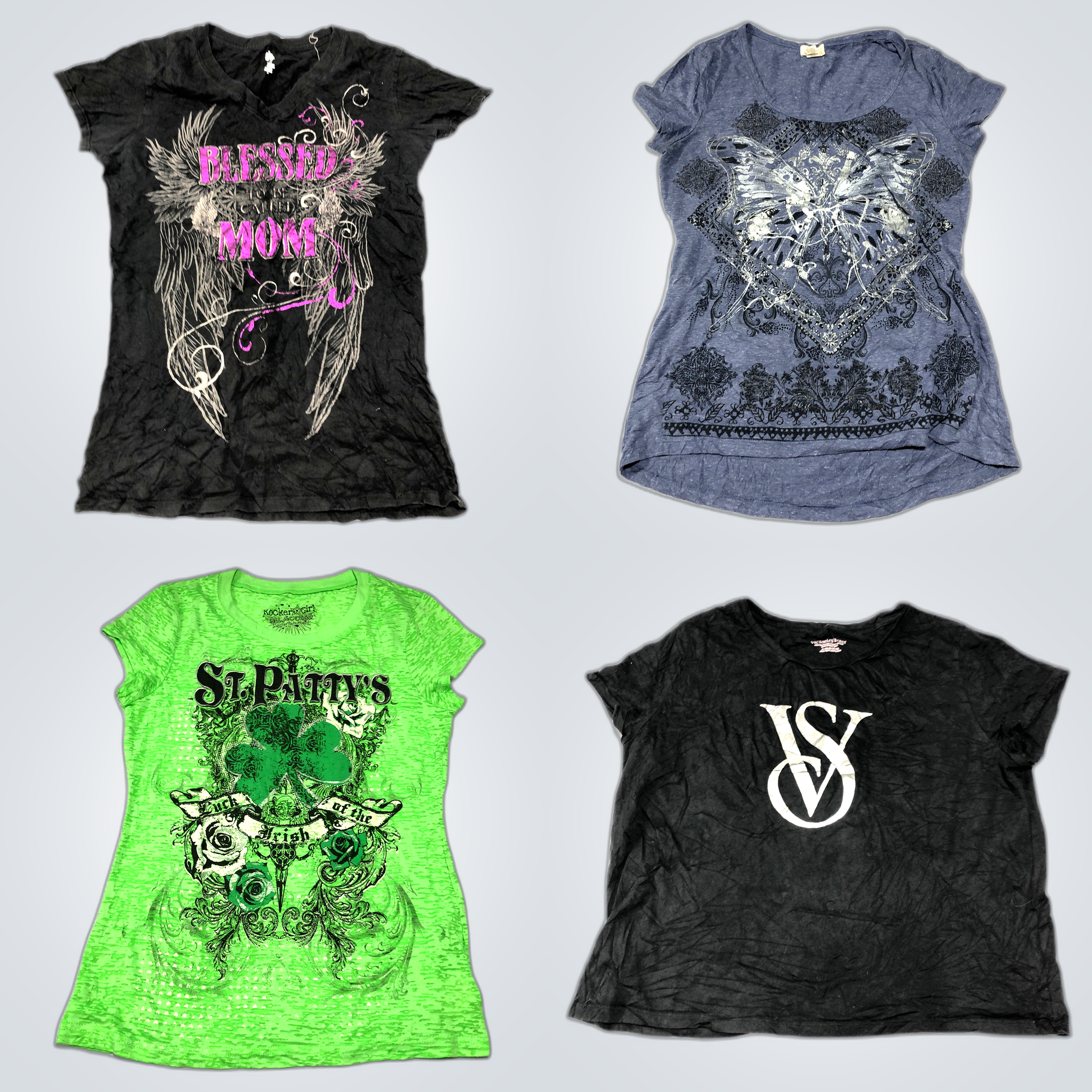 Vintage Tee Bundle Hooters True Religion Suzy Shie..