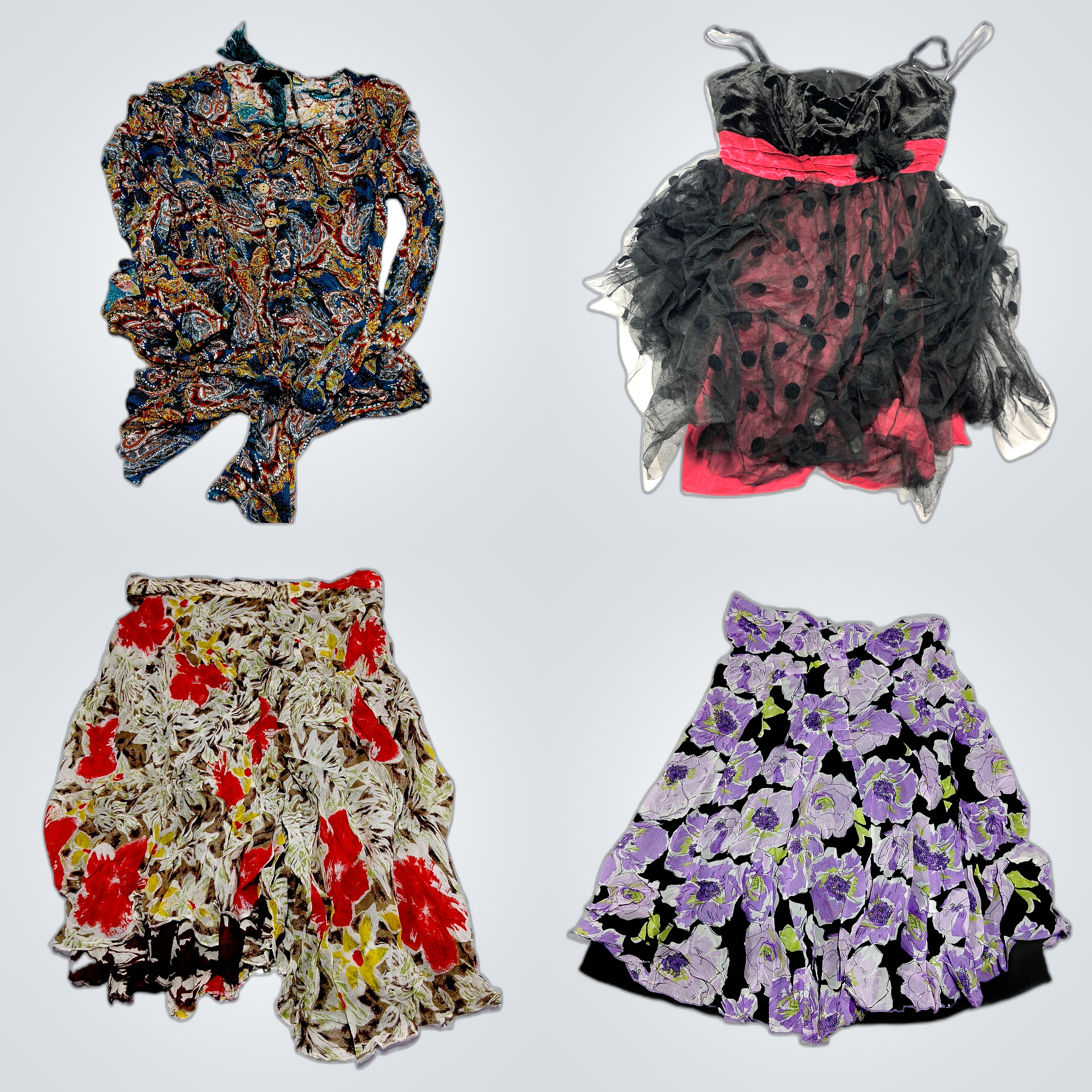 スカート & ドレス バンドル: Fashion Passport, Tribal, PrettyL..