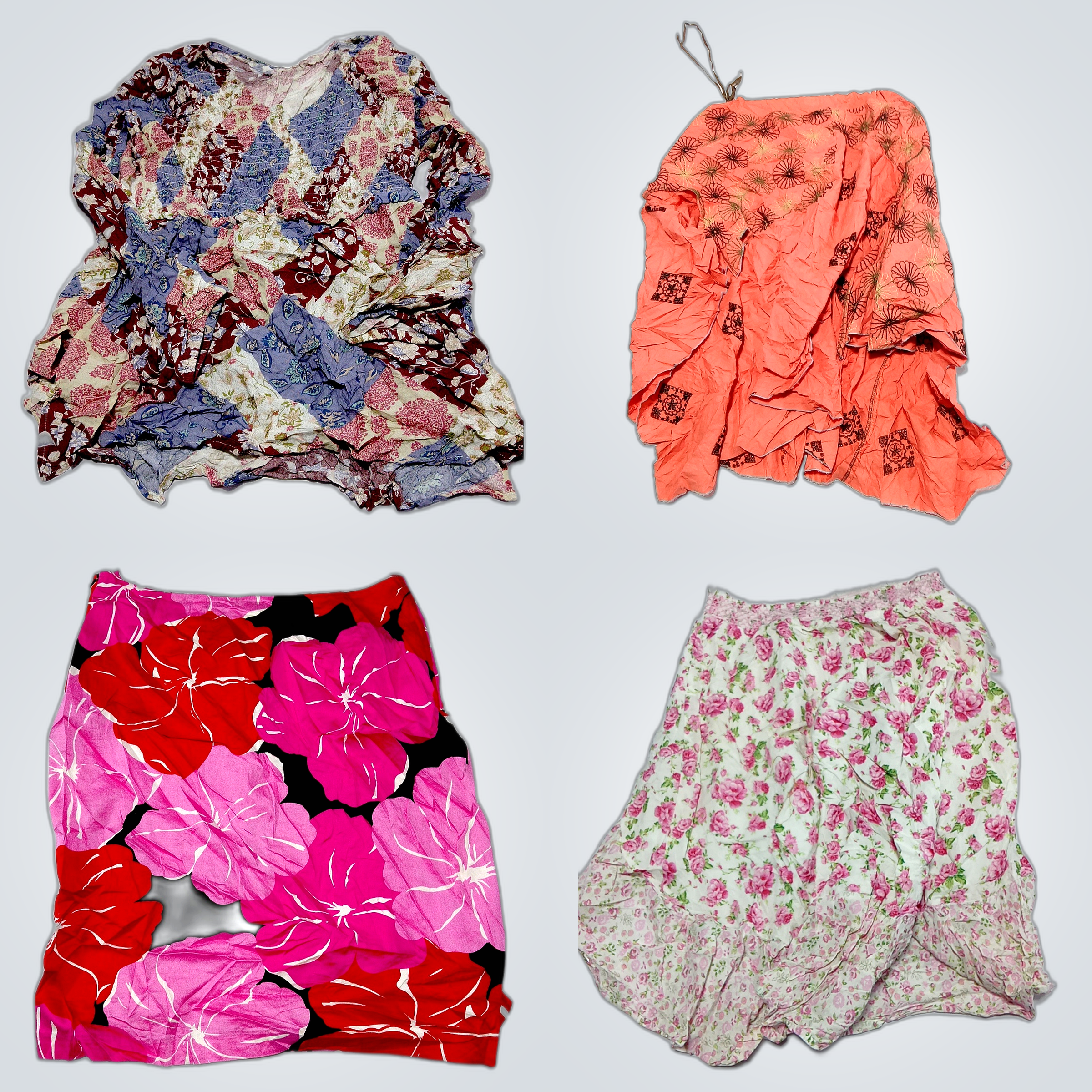 Pacote de Senhoras Encantadoras: 10 x Saias, Vesti..