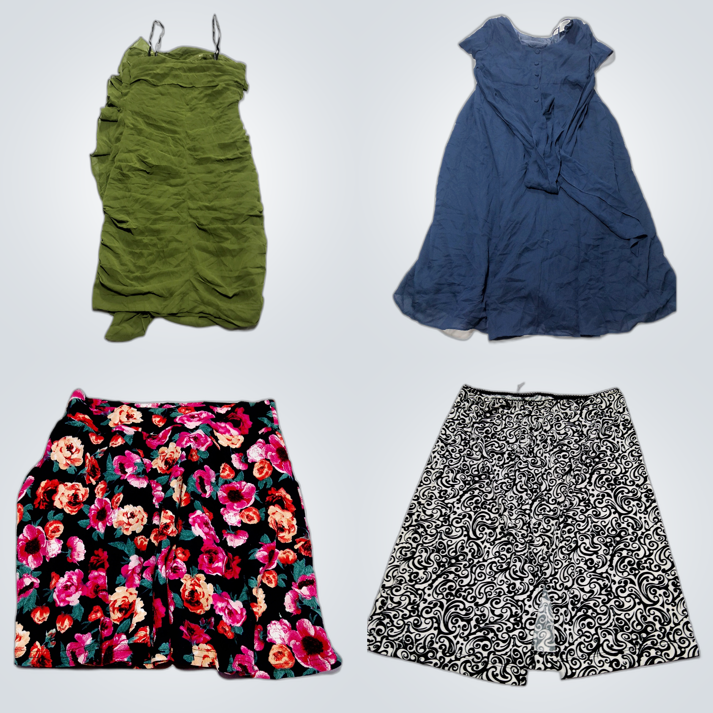 Designer Skirt & Dress Bundle Wet Seal XSCAPE GUES..