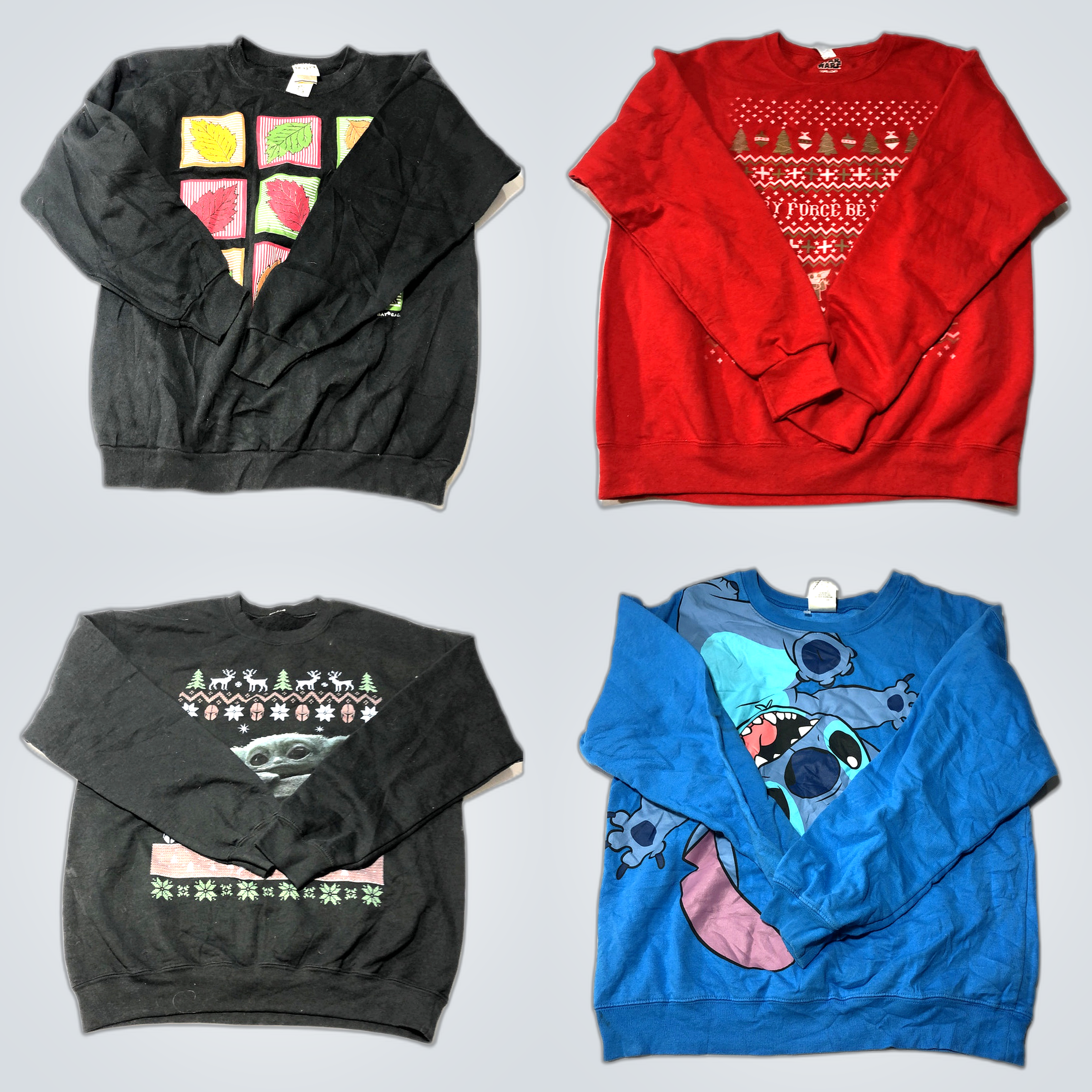 Bundle di maglioni grafici Disney, Star Wars e alt..