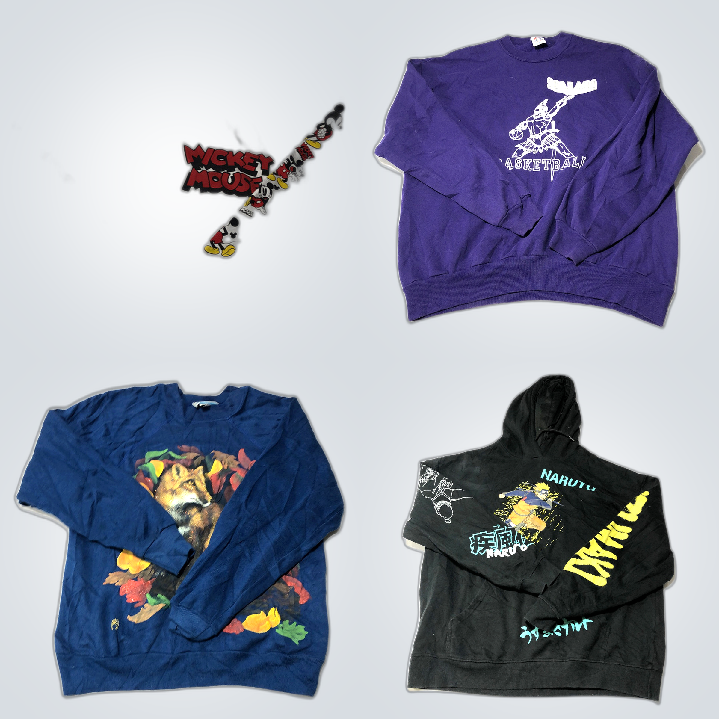 Anime Streetwear Bundle: NASA, Crooks & Castles, D..