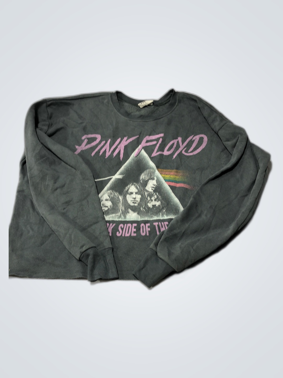 Camiseta Moletom Gráfica Pink Floyd Dark Side of t..