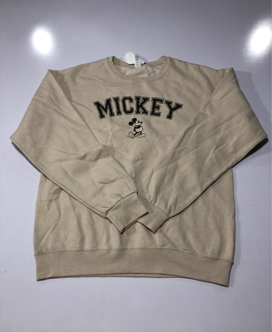 Felpa con colletto a girocollo Jerzees Mickey Mous..