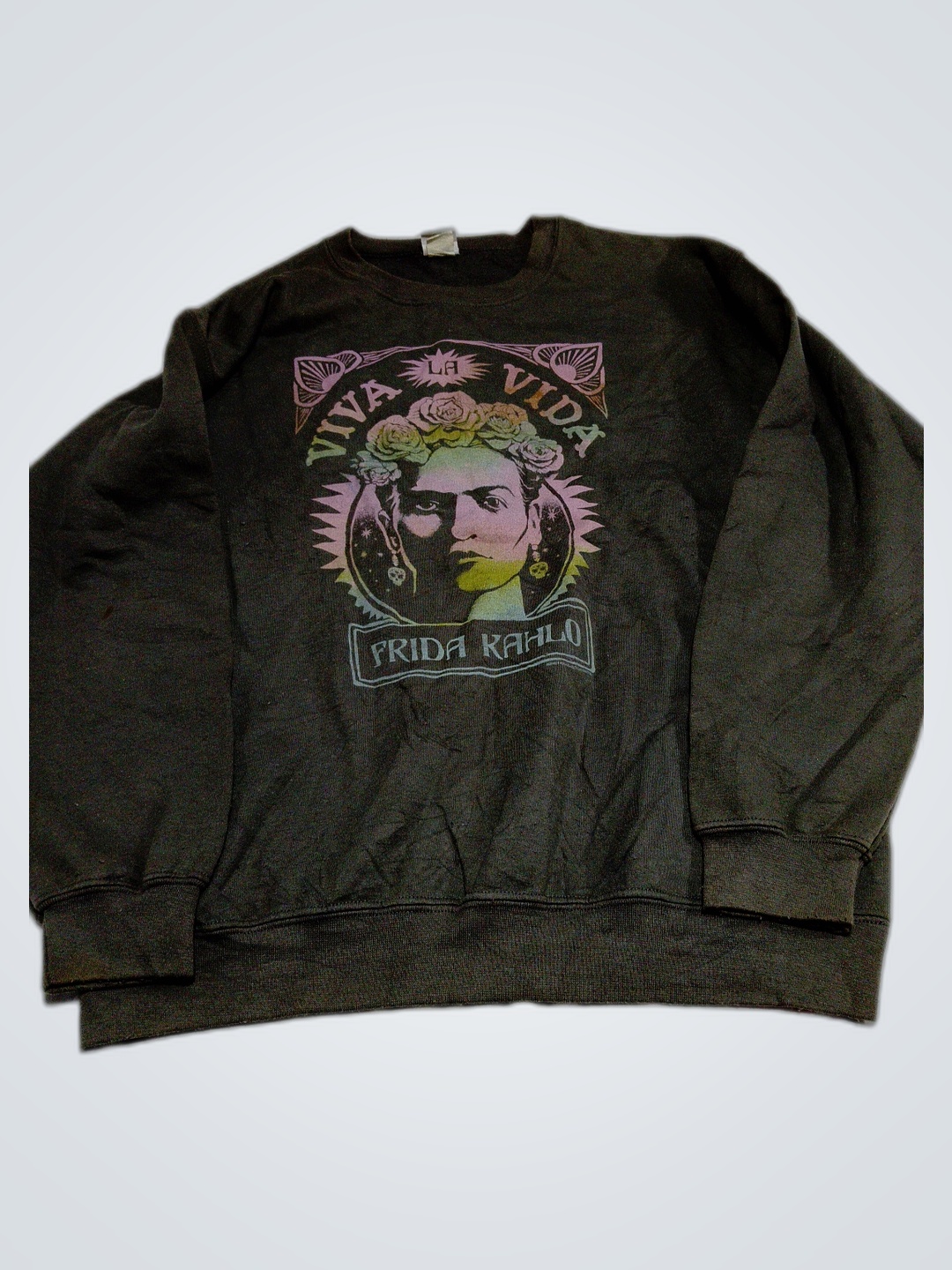 Junk Food Frida Kahlo Crewneck Sweatshirt