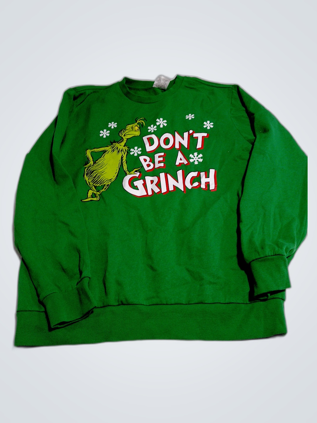 Le sweat-shirt à col rond "The Grinch Don't Be A G..