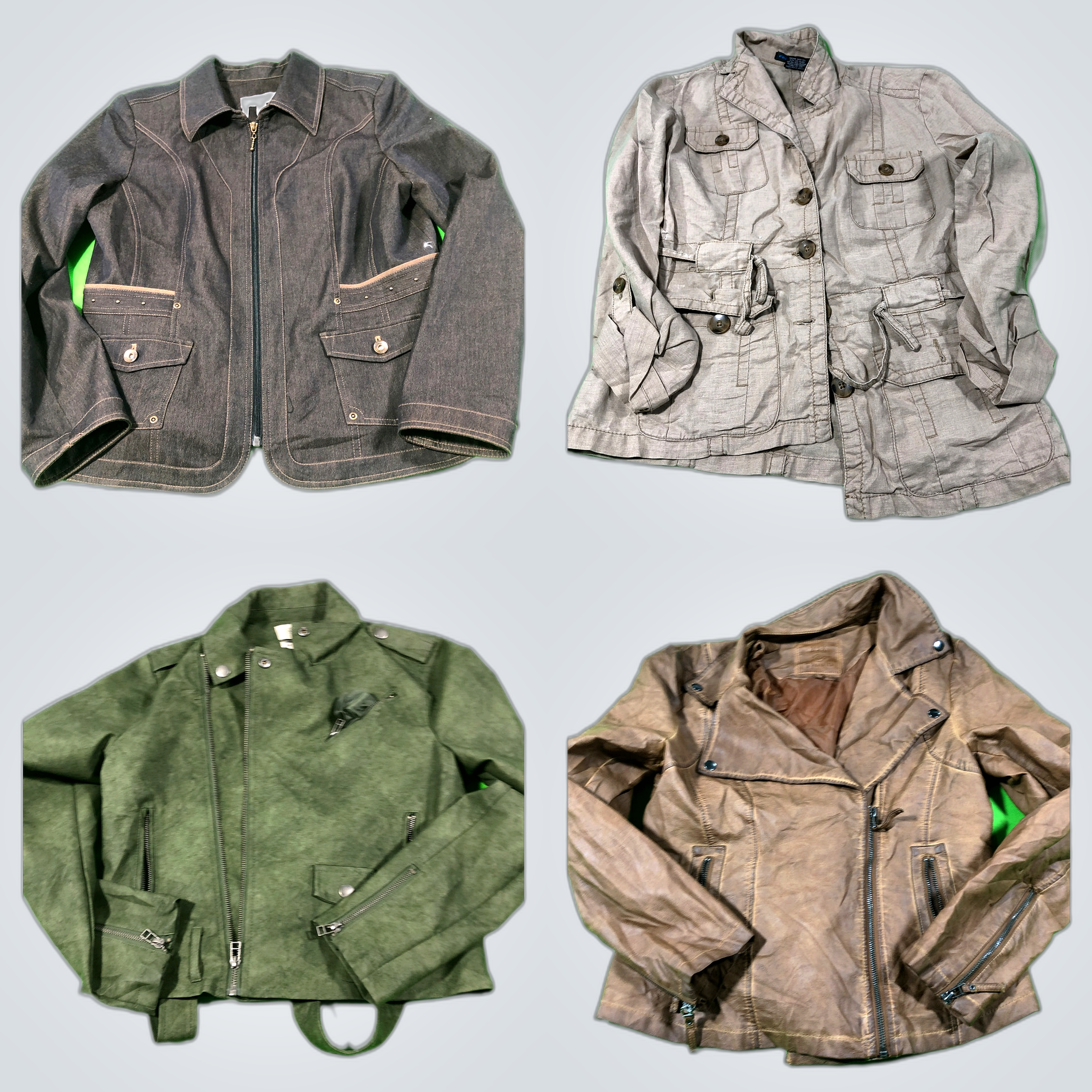 Denim & Leather Jacket Bundle - Style & Co, paper ..