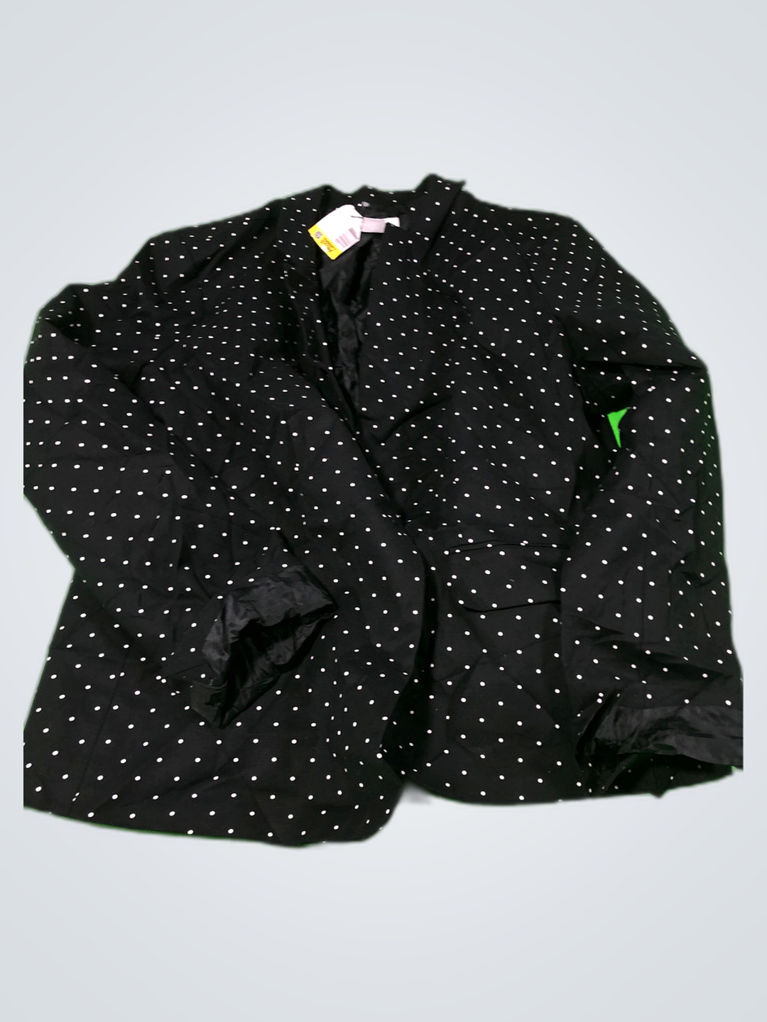 Liz Claiborne Schwarzer Pünktchen Blazer