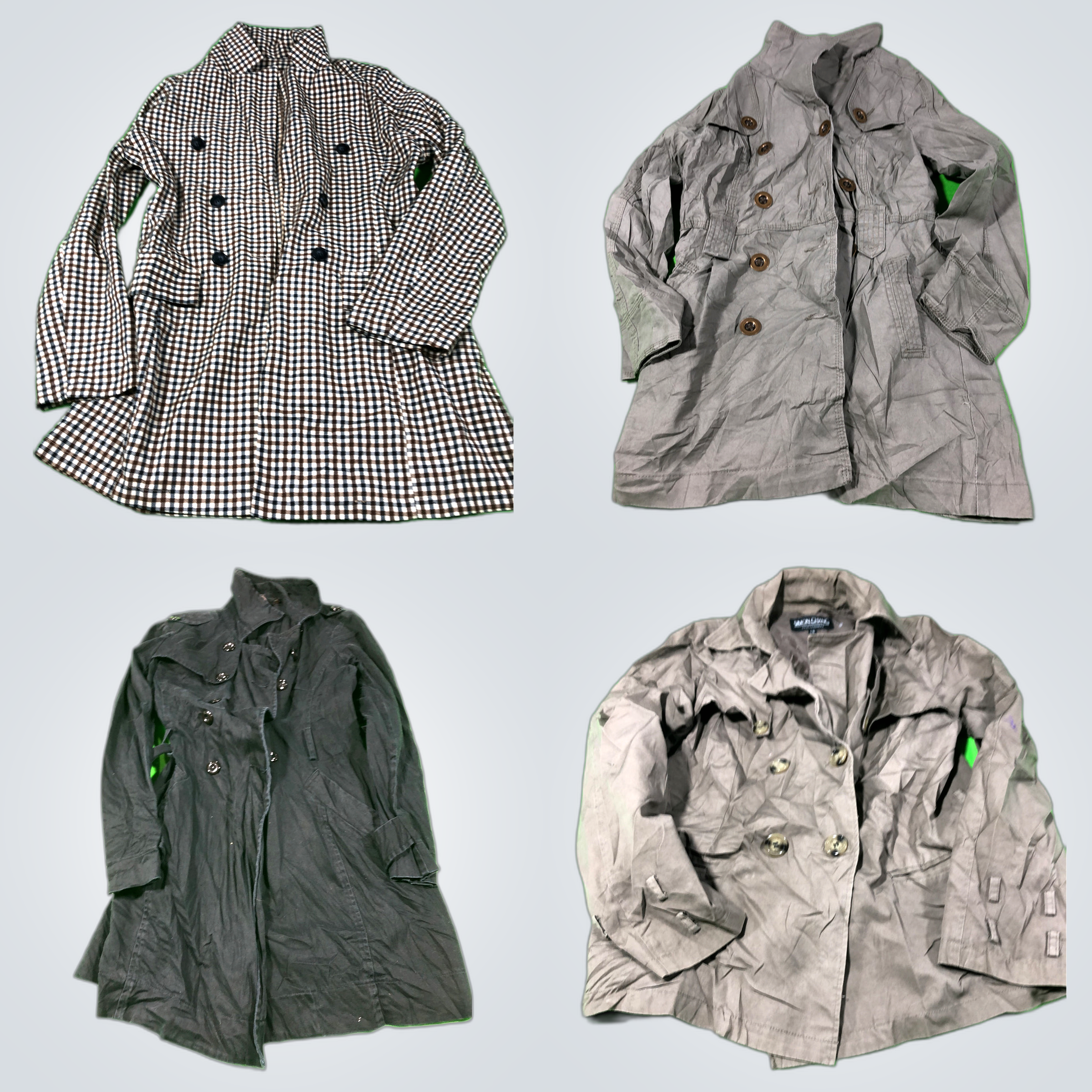 Trench Coat Bundle: Forever 21, Daytrip, Simon Cha..