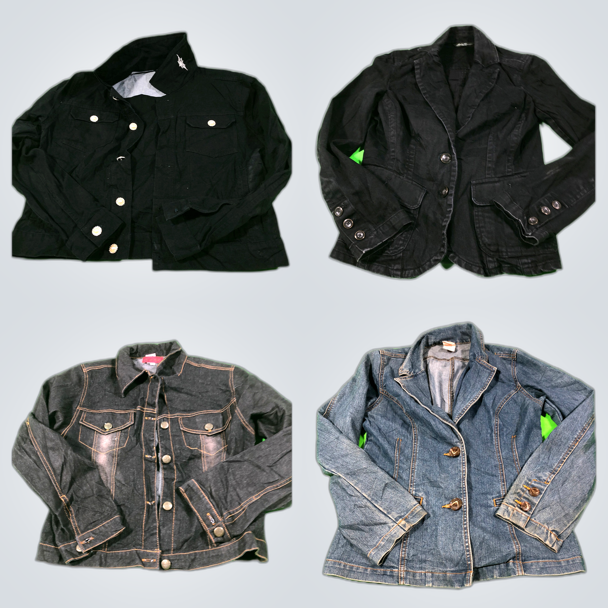 Denim Jacket Bundle: Liz & Co, Wrangler, J.Jill & ..