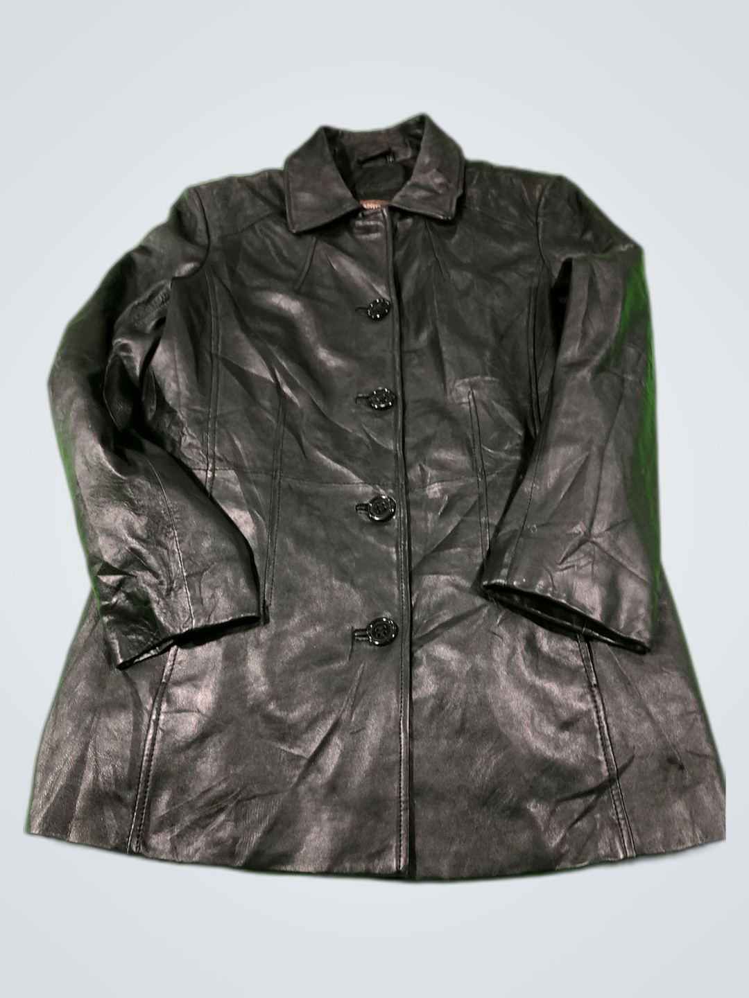 Danier Black Leather Jacket
