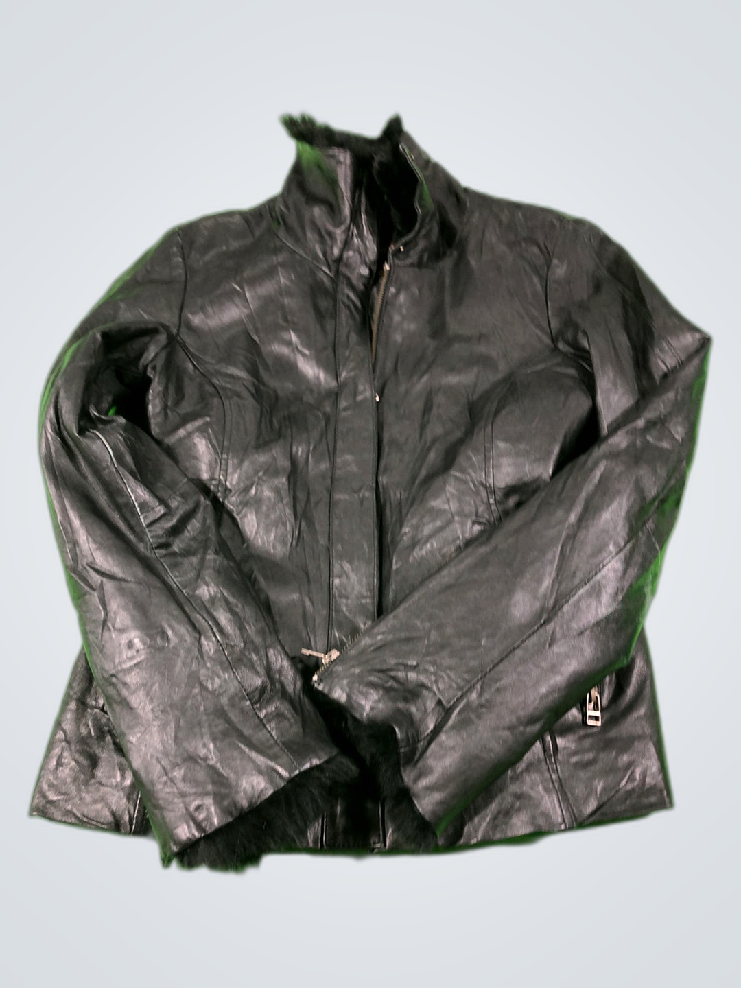 Danier Black Leather Jacket