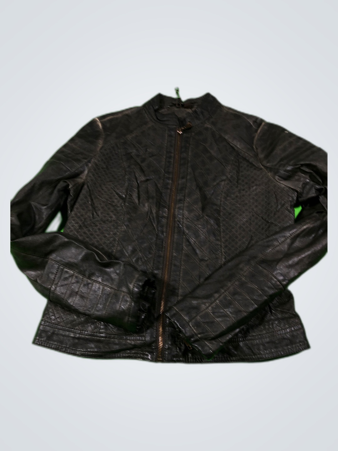 Joujou Black Leather Jacket