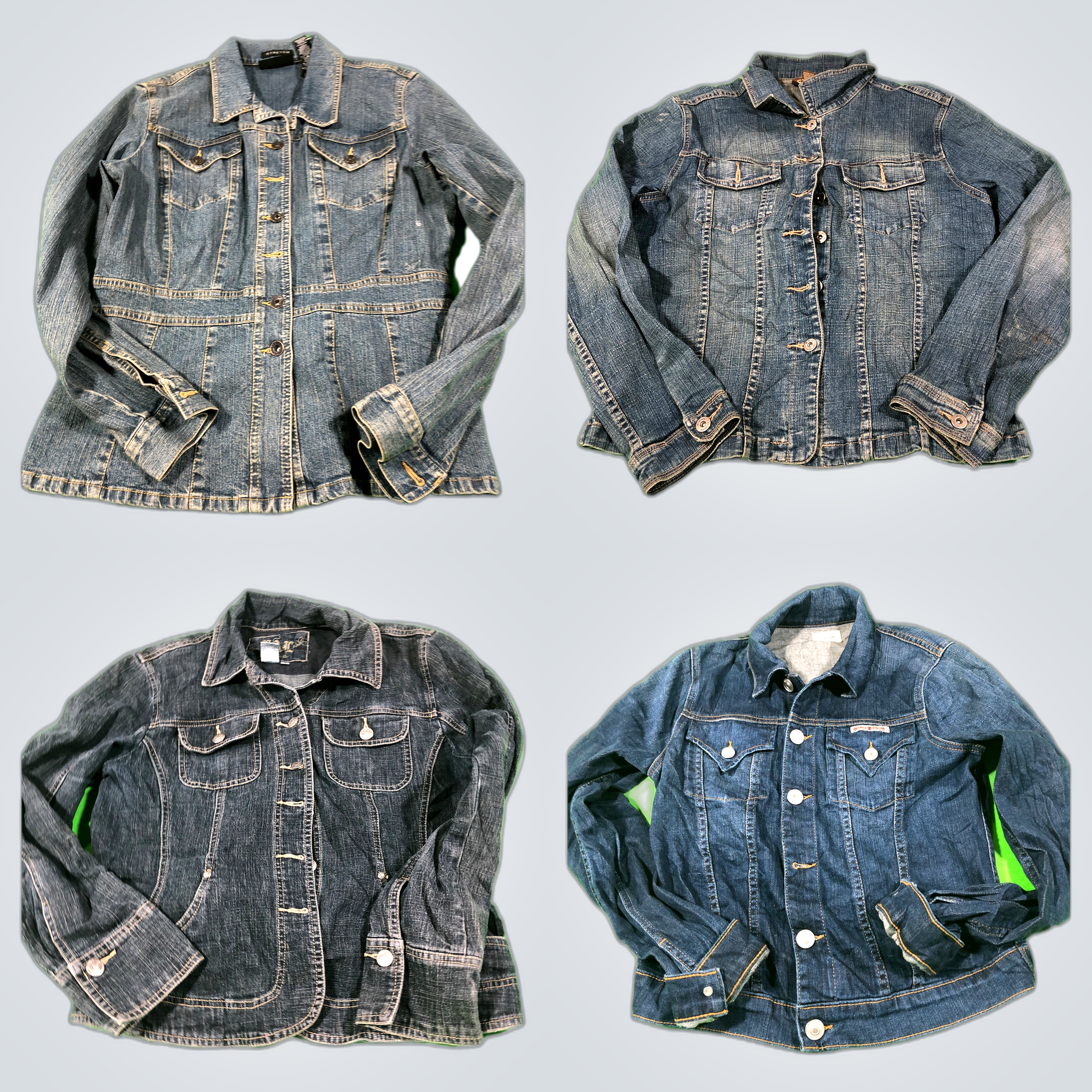 Levi's, rue21 & More Denim Jacket Bundle - 7 Pc Se..