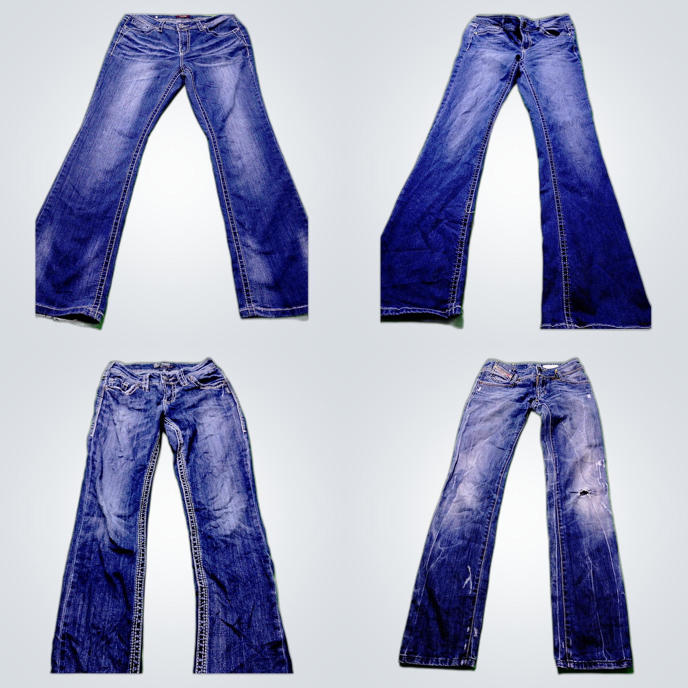 Top Brands Denim Bundle: Silver, Diesel, DKNY & Mo..