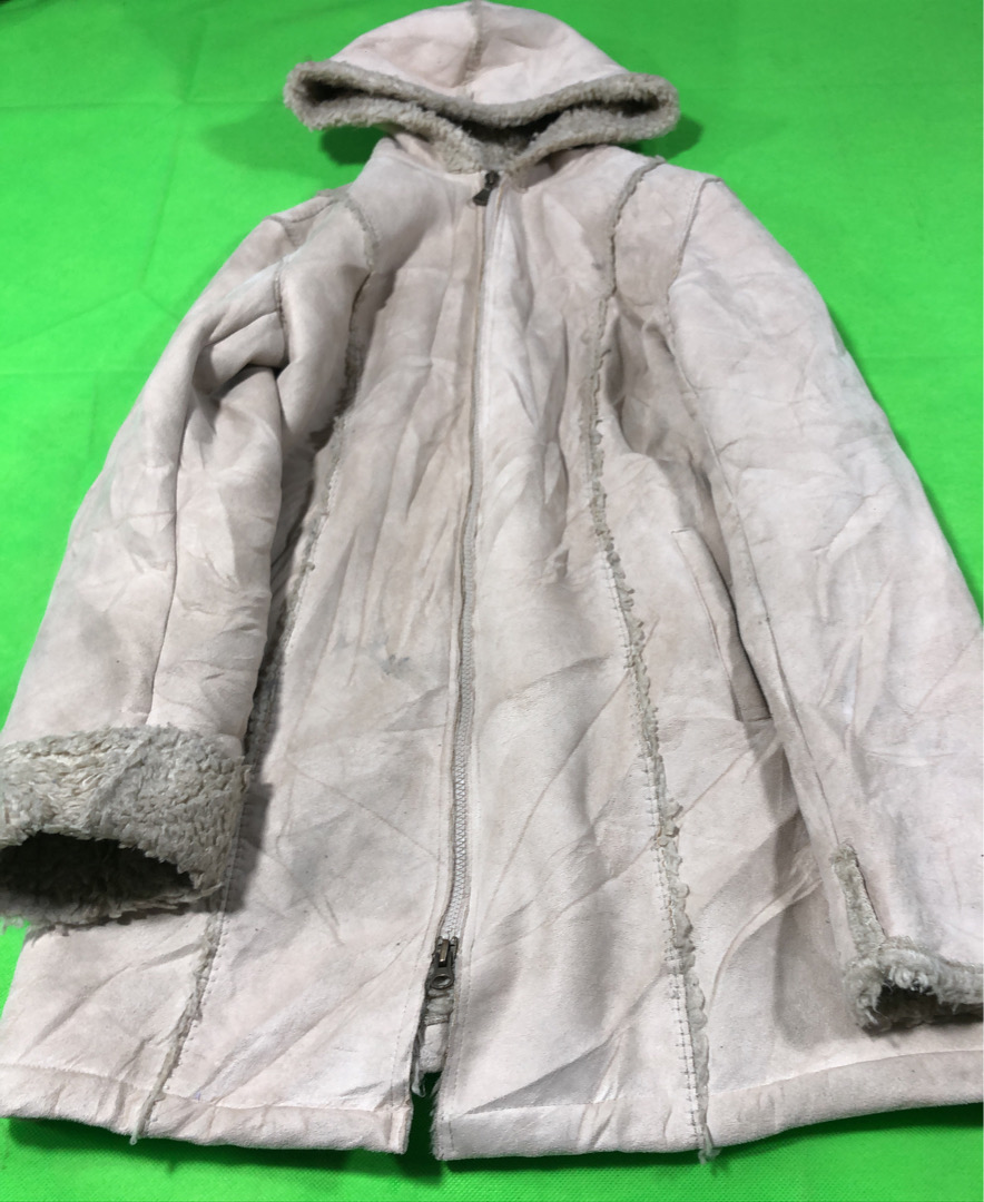 Espirit Hooded Shearling Coat