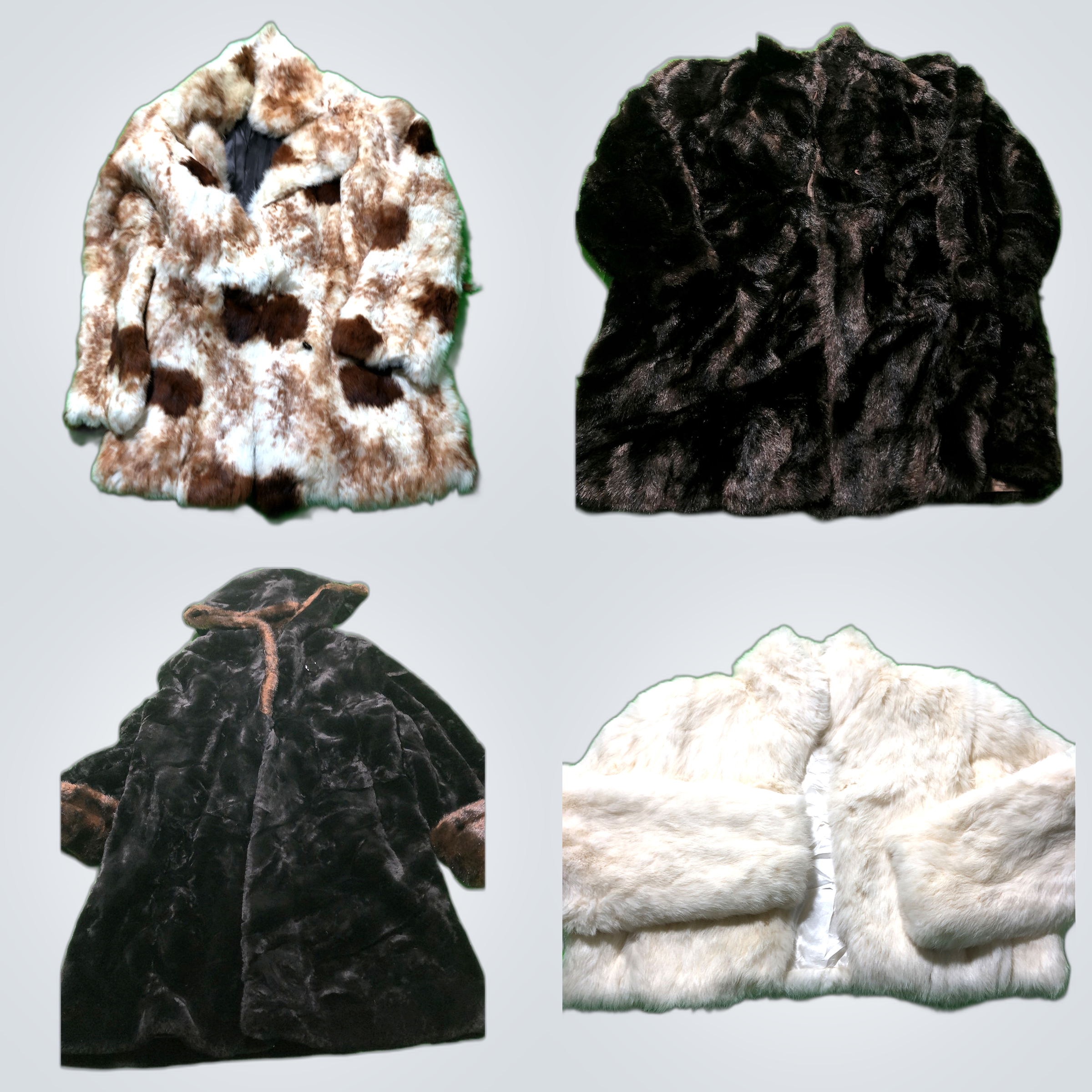 Fellmantel-Bundle - 8 Teilig Avec Tu Bermans Regal..